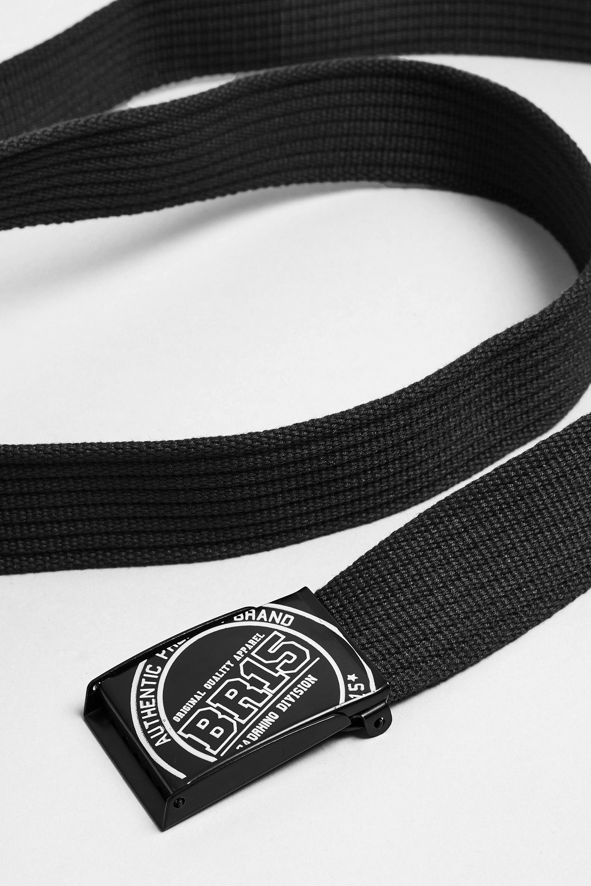 BadRhino Black Ribbed Webbing Belt | BadRhino 2