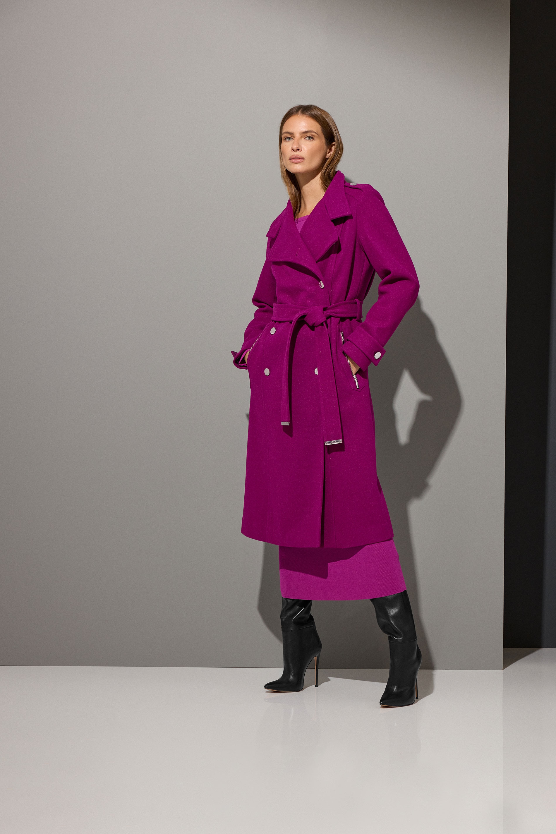 STAR Purple Military Maxi Coat | StarByJM 3