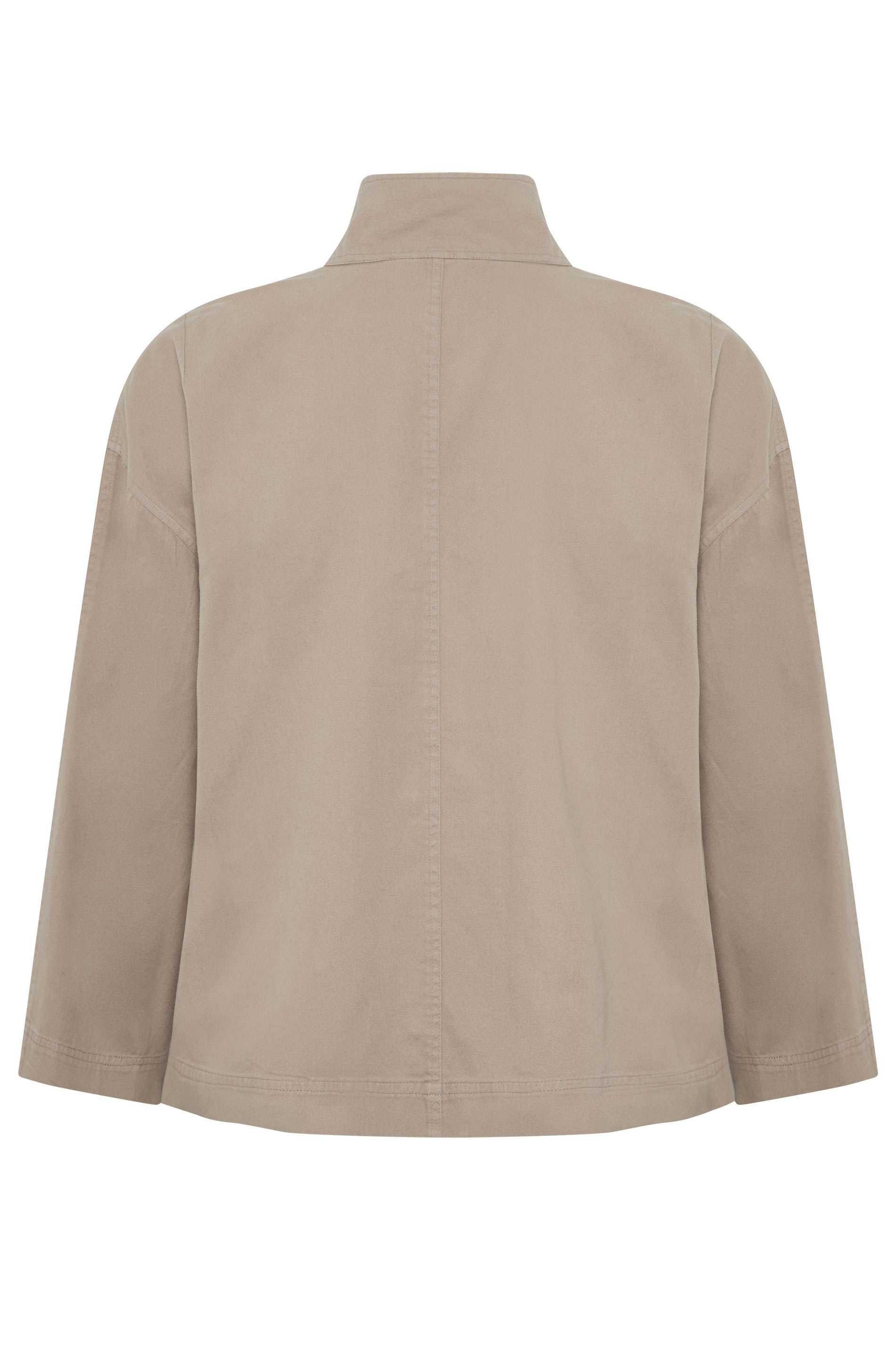 LIMITED COLLECTION Plus Size Taupe Brown Utility Jacket | Yours Clothing 6