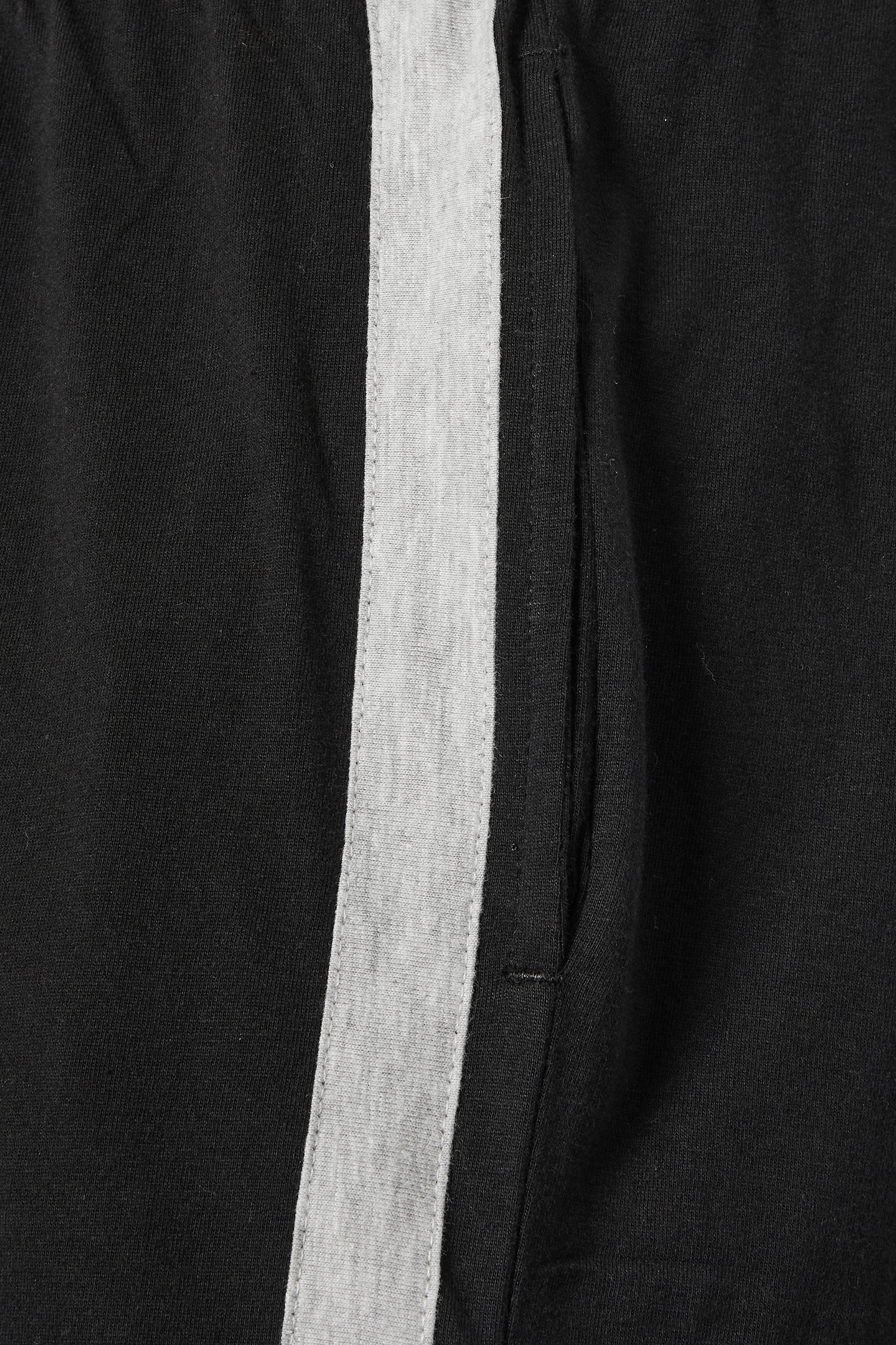 BadRhino Big & Tall Black Lightweight Lounge Shorts | BadRhino 4
