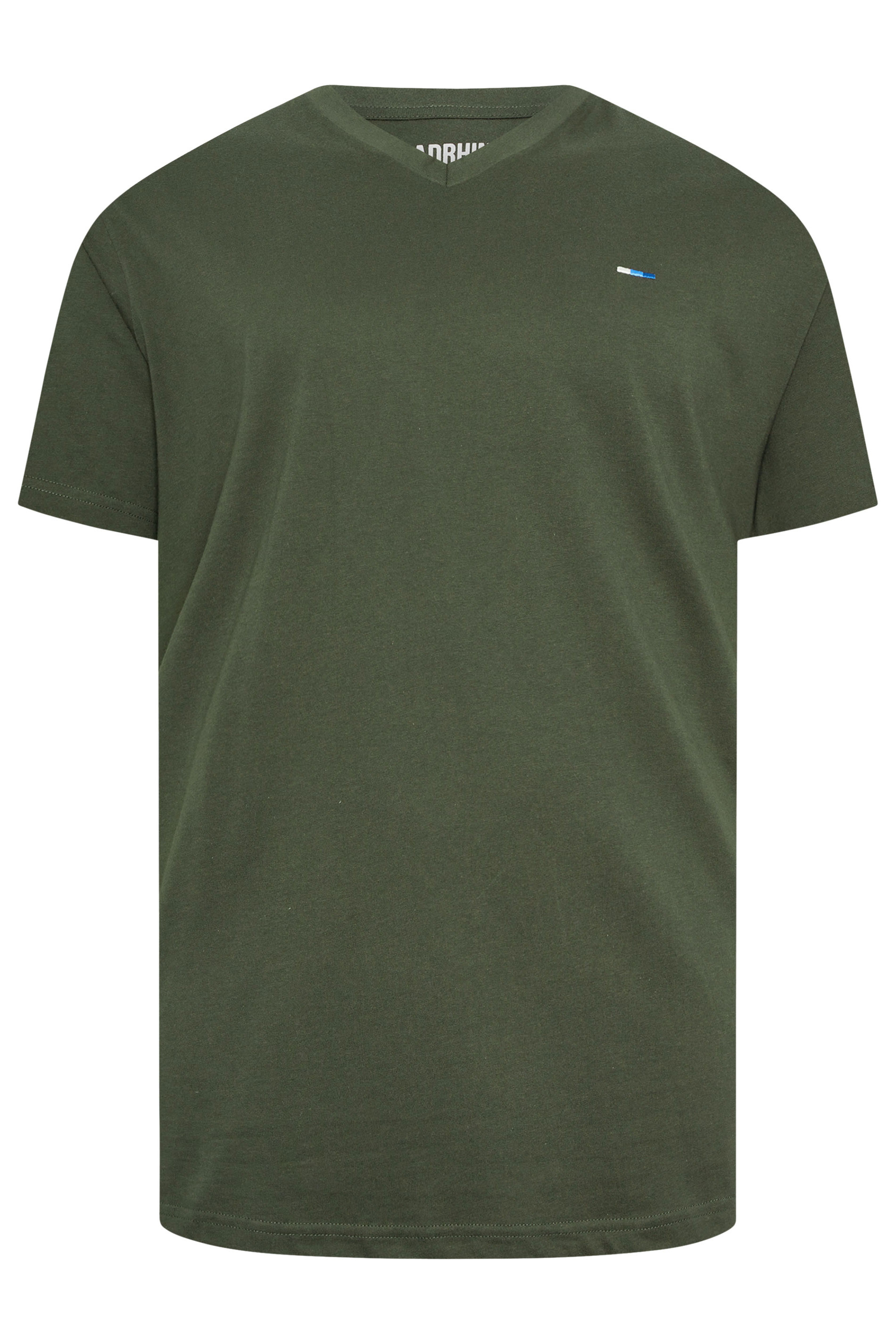 BadRhino Big & Tall Black/Red/Green/Blue/Navy Blue 5 Pack V-Neck T-Shirts | BadRhino 10
