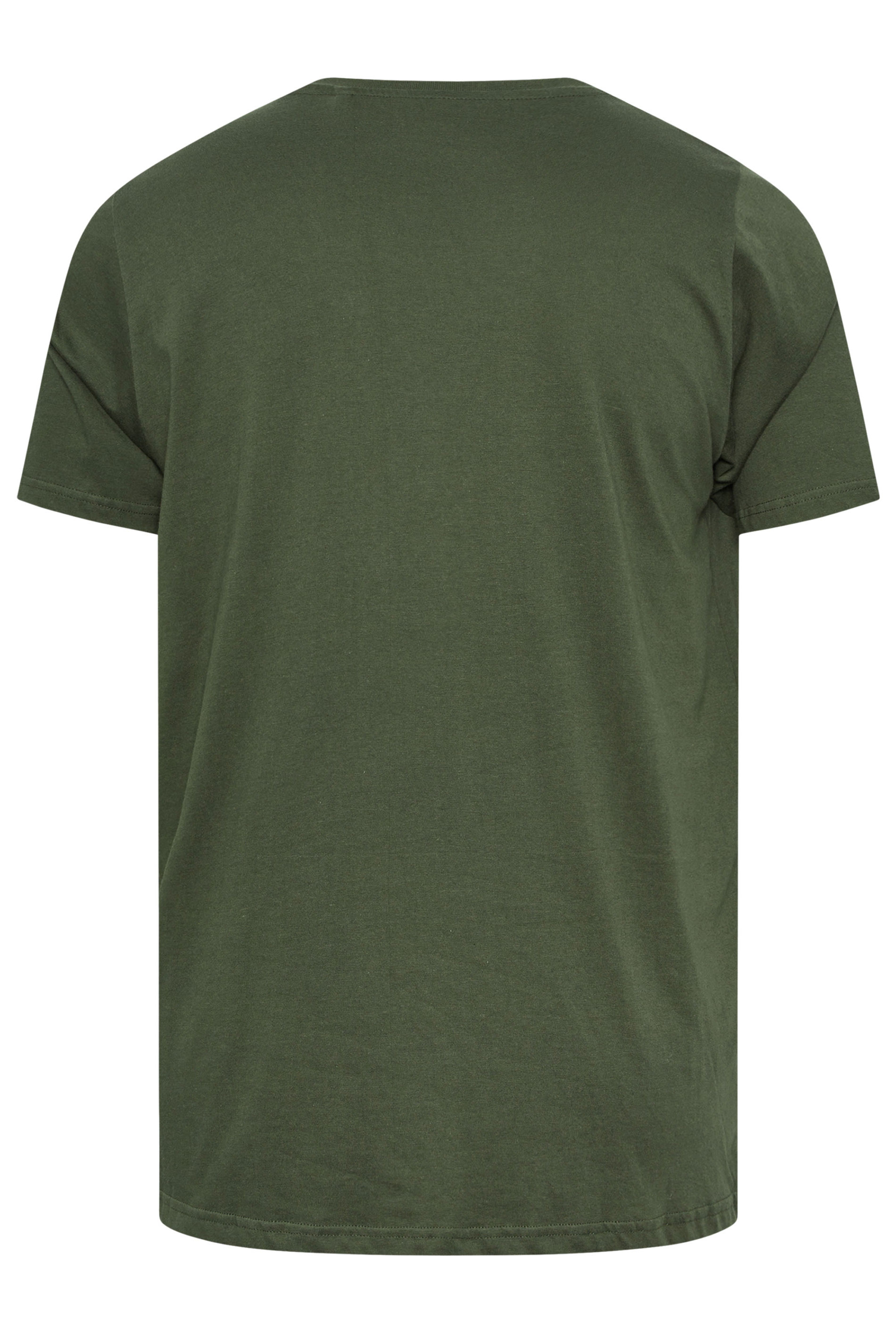  BadRhino Big & Tall Khaki Green Skull & Crossbones Graphic T-Shirt | BadRhino 8