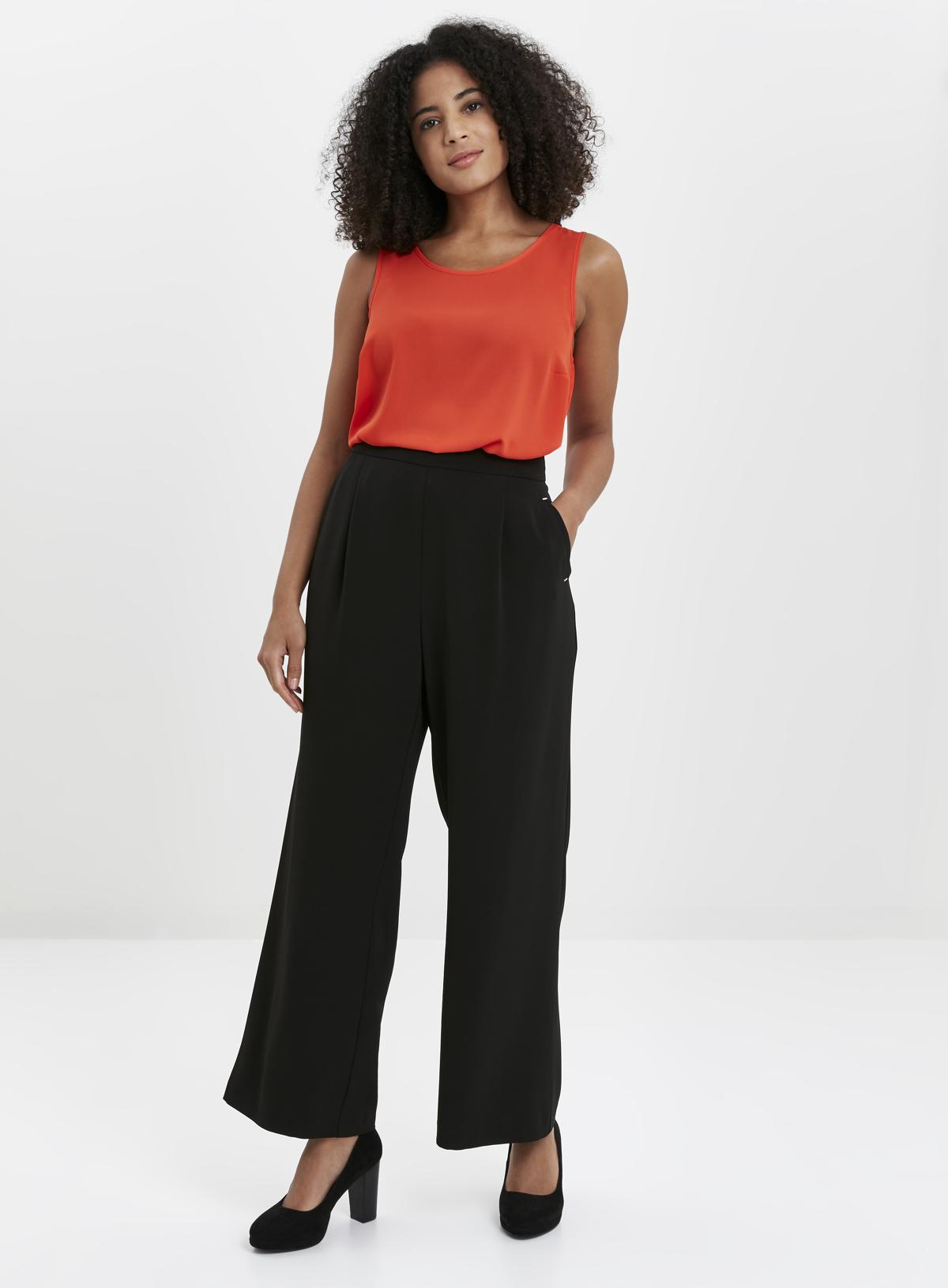 Chenille Wide Leg Trouser by EVANS Online | THE ICONIC | New Zealand