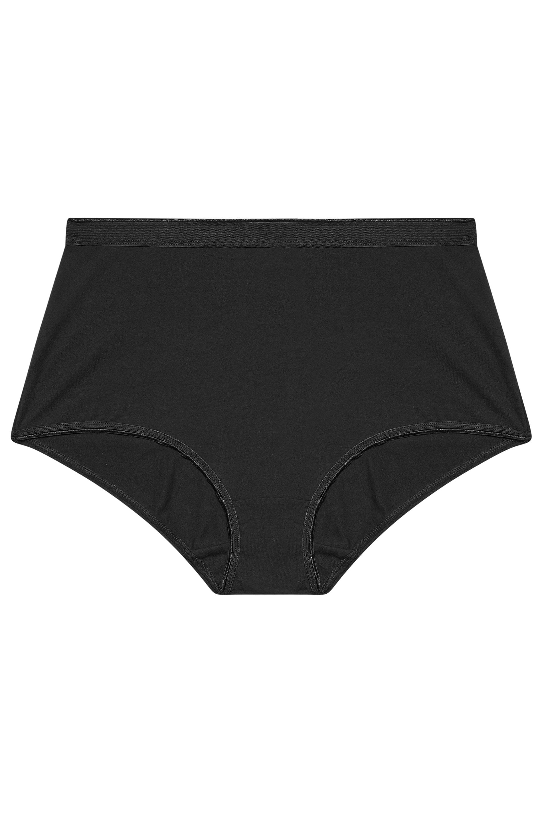 YOURSET 5 PACK Plus Size Purple Floral Full Briefs | Yours Clothing 9