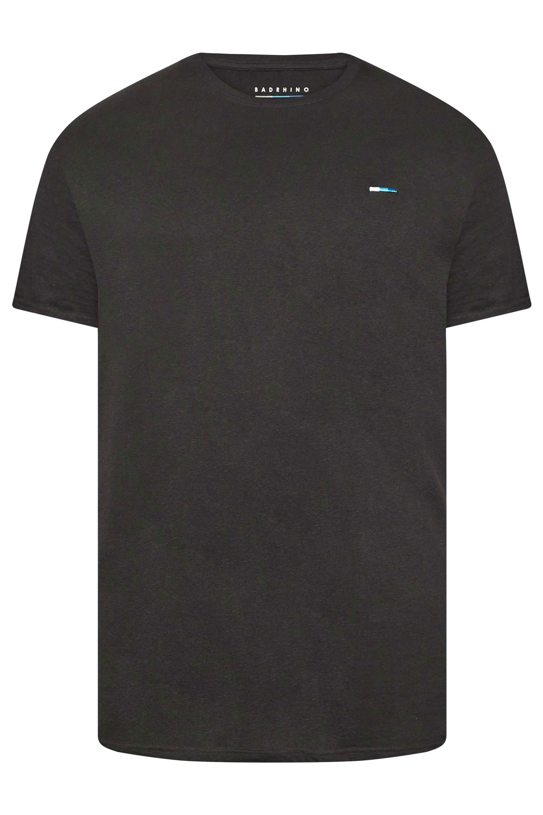BadRhino Big & Tall 5 PACK Blue & Black Core T-Shirts | BadRhino  11