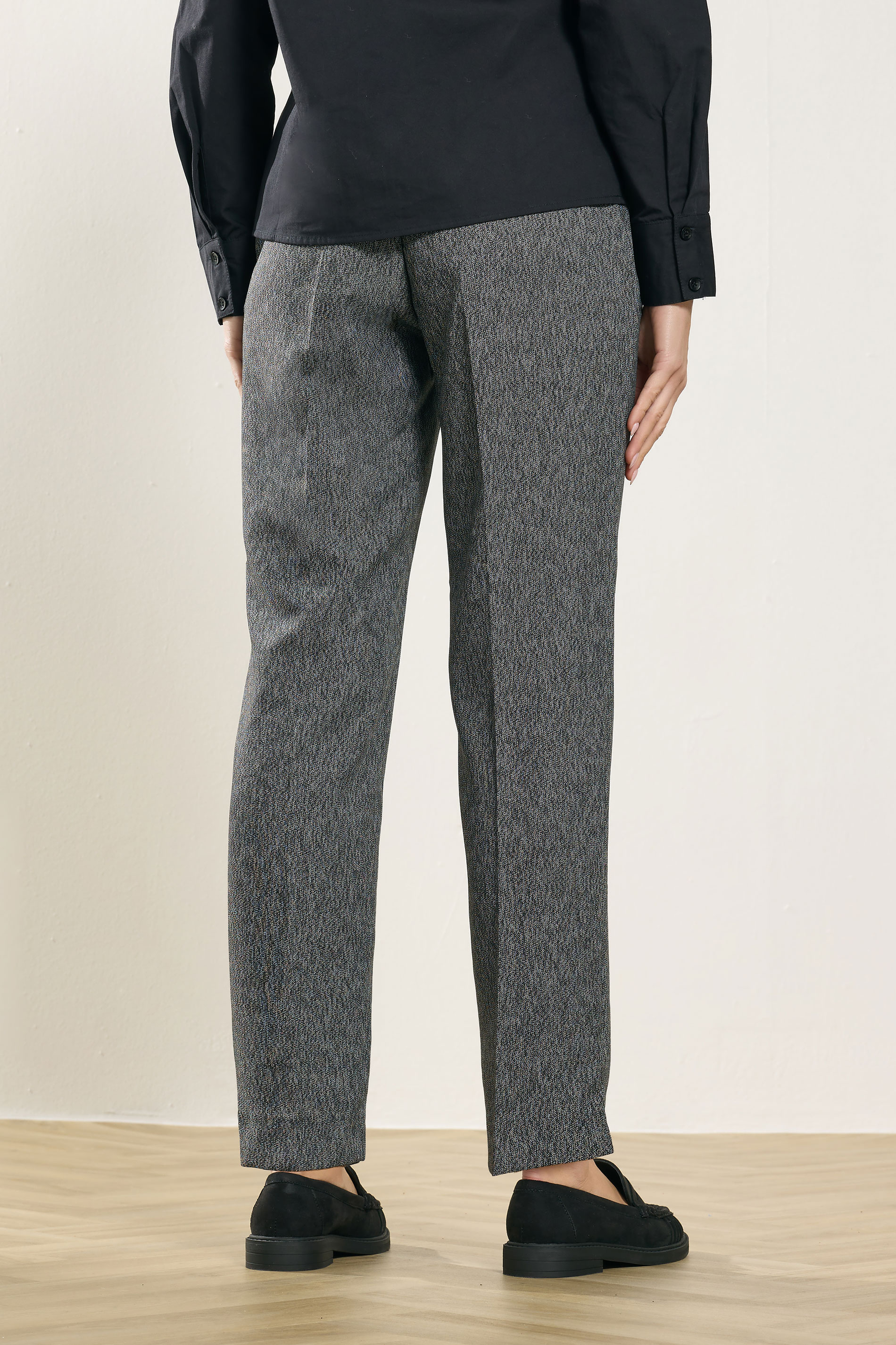 M&Co Grey Tapered Trousers | M&Co 2