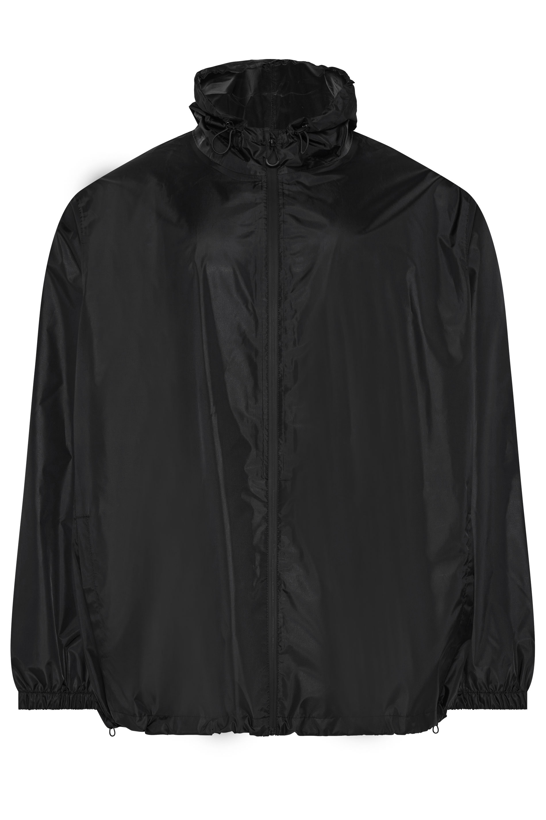 BadRhino Big & Tall Black Pac a Mac Hooded Jacket | BadRhino 5