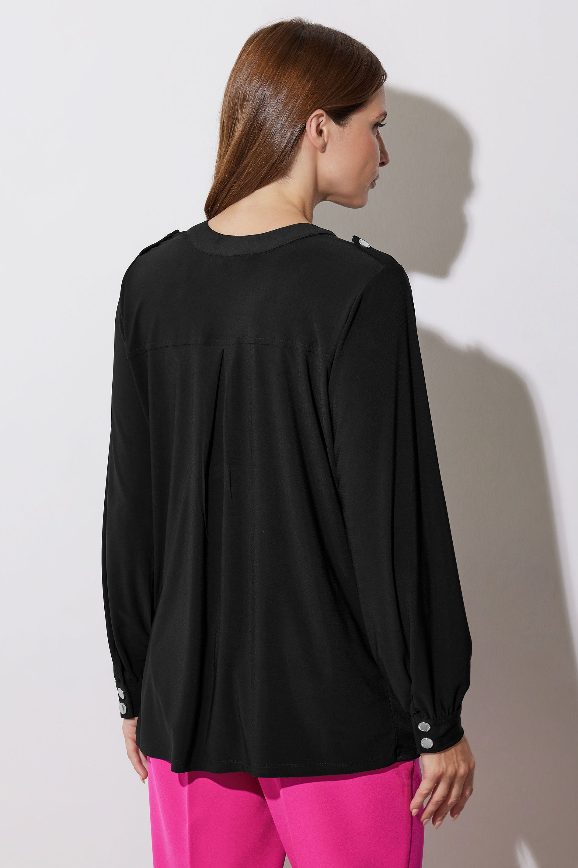 STAR Black Military Button Shirt | StarByJM 2