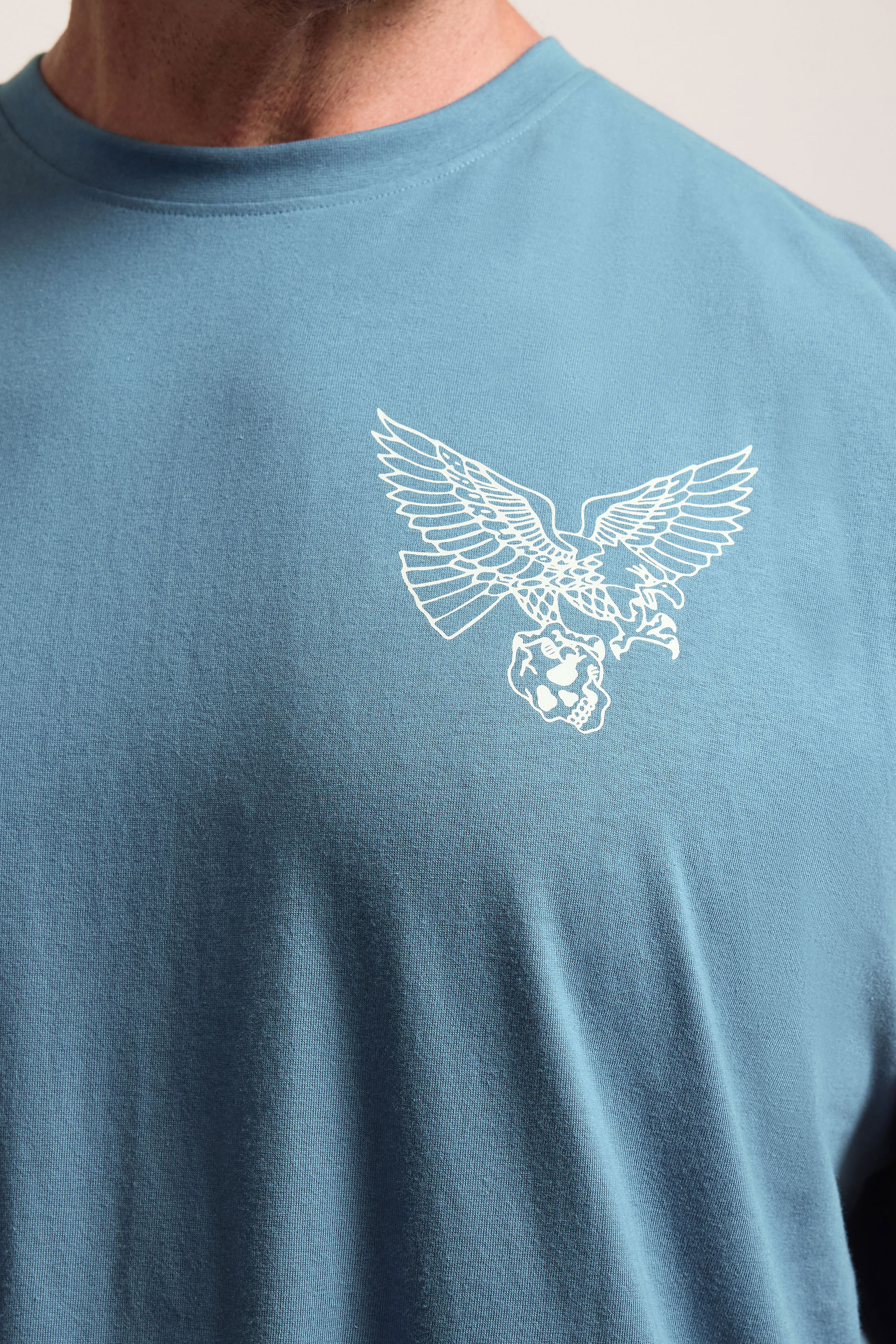 BadRhino Big & Tall Blue Eagle Graphic Muscle Vest | BadRhino 5