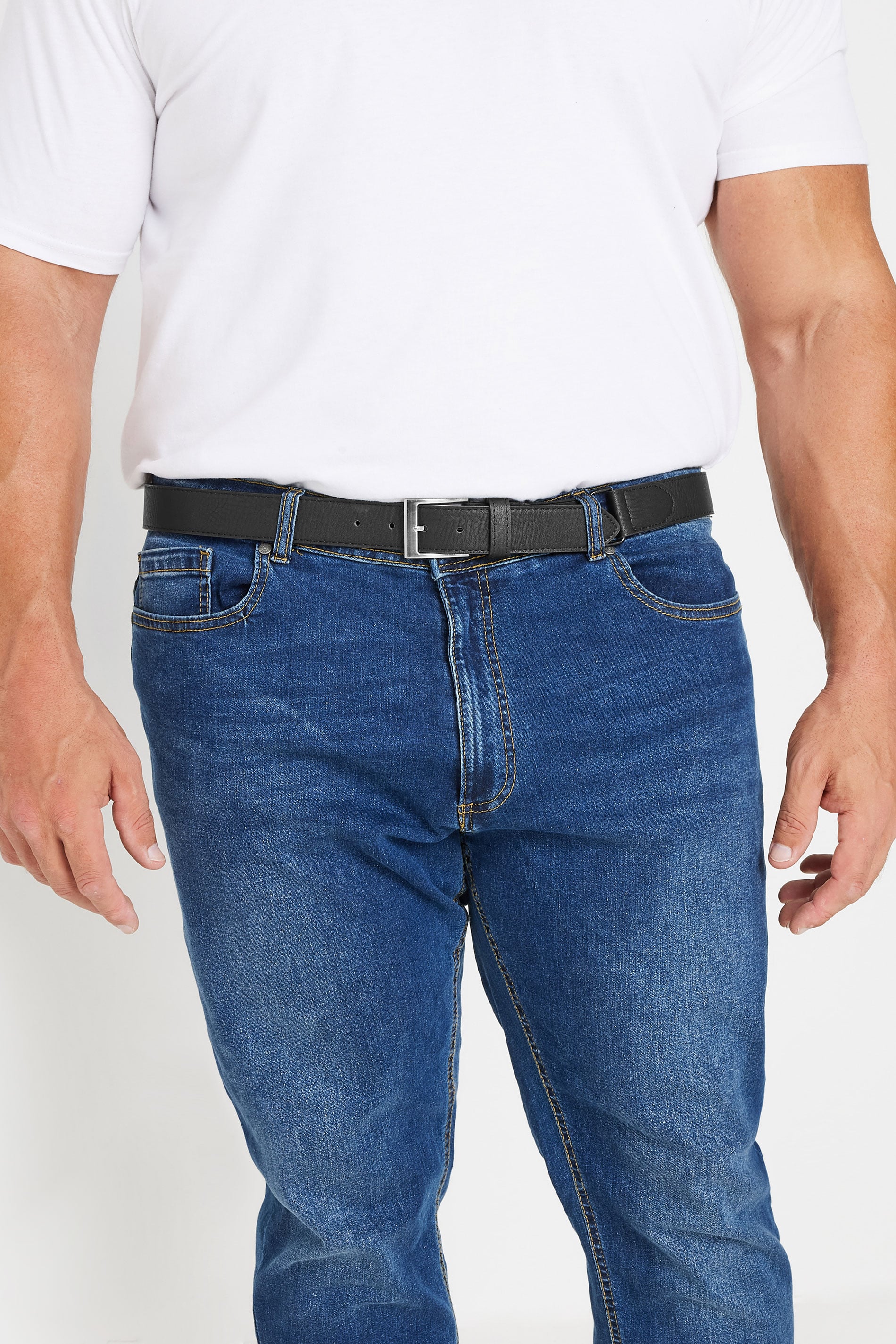 D555 Black Buckled Belt | BadRhino 2