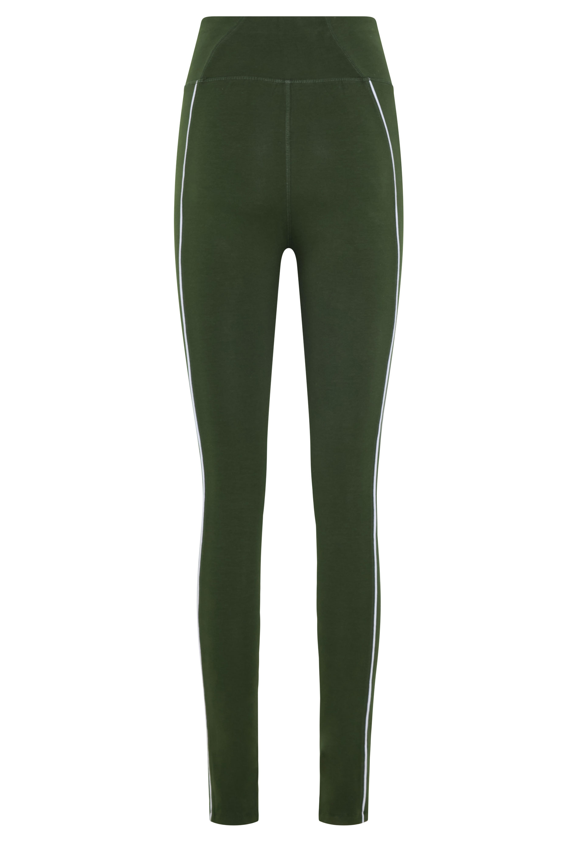LTS Tall Women's Olive Green Active Piped Leggings | Long Tall Sally 1