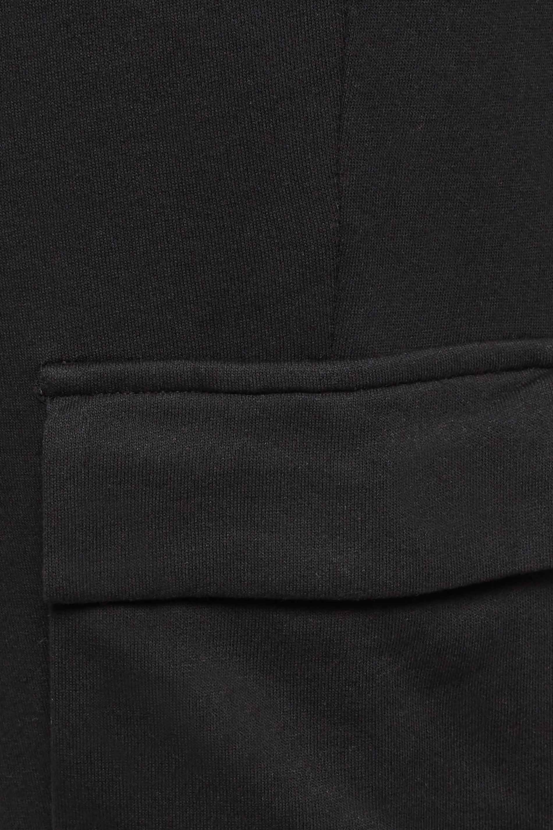 YOURS Plus Size Black Cargo Joggers | Yours Clothing 4