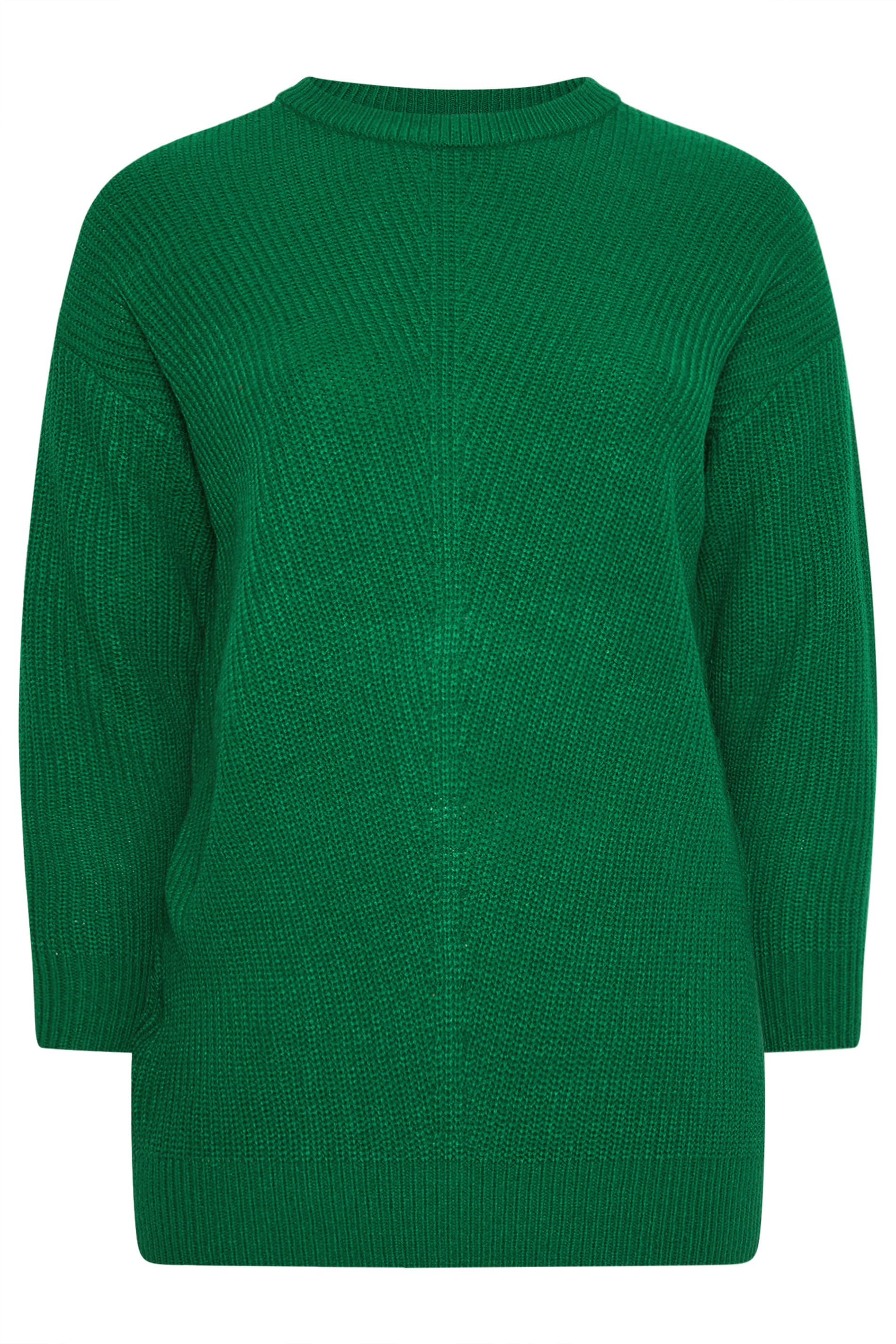 YOURS Plus Size Dark Bright Essential Knitted Jumper | Yours Clothing 5