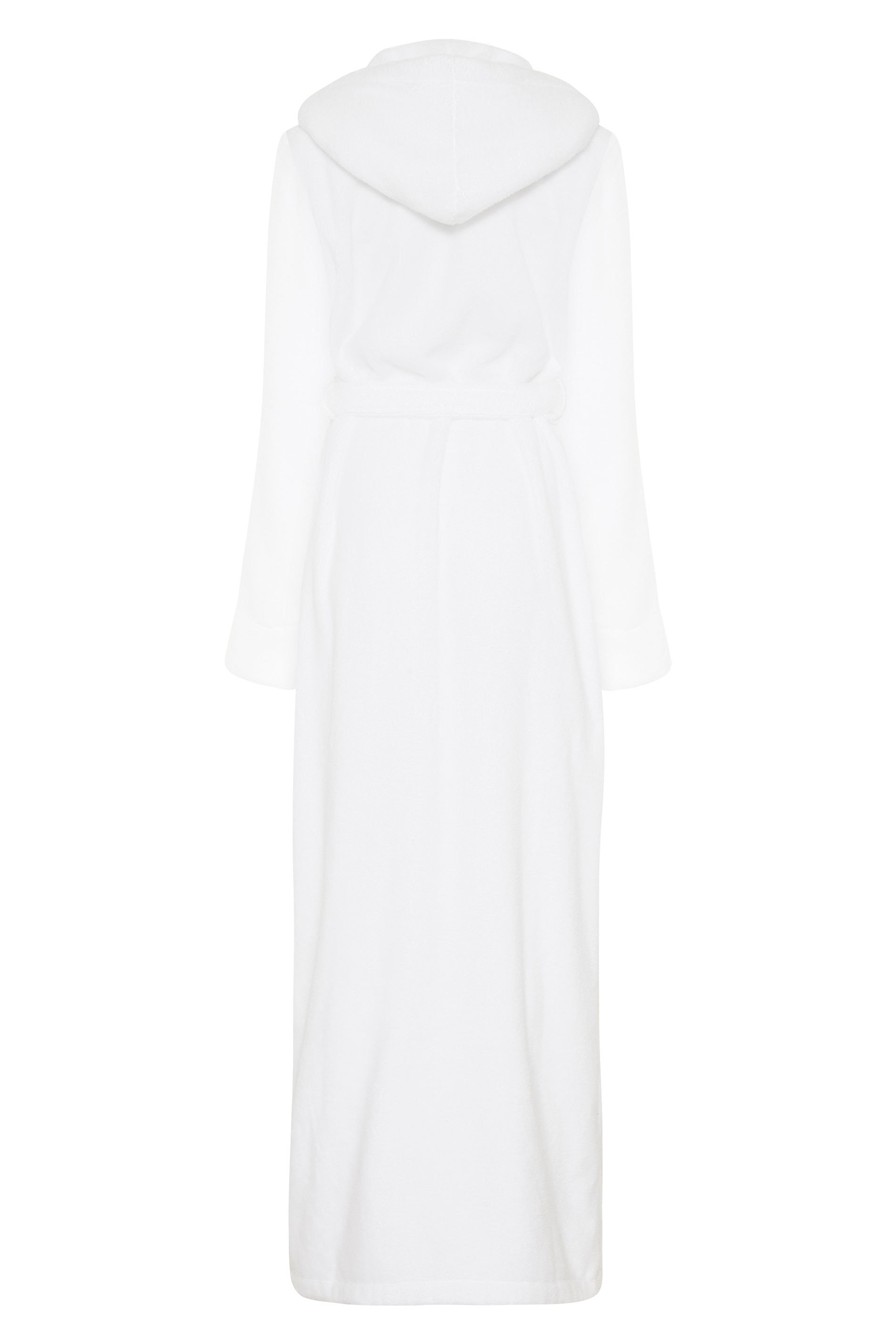 LTS PREMIUM Tall Womens White Cotton Towelling Maxi Robe | Long Tall Sally 8