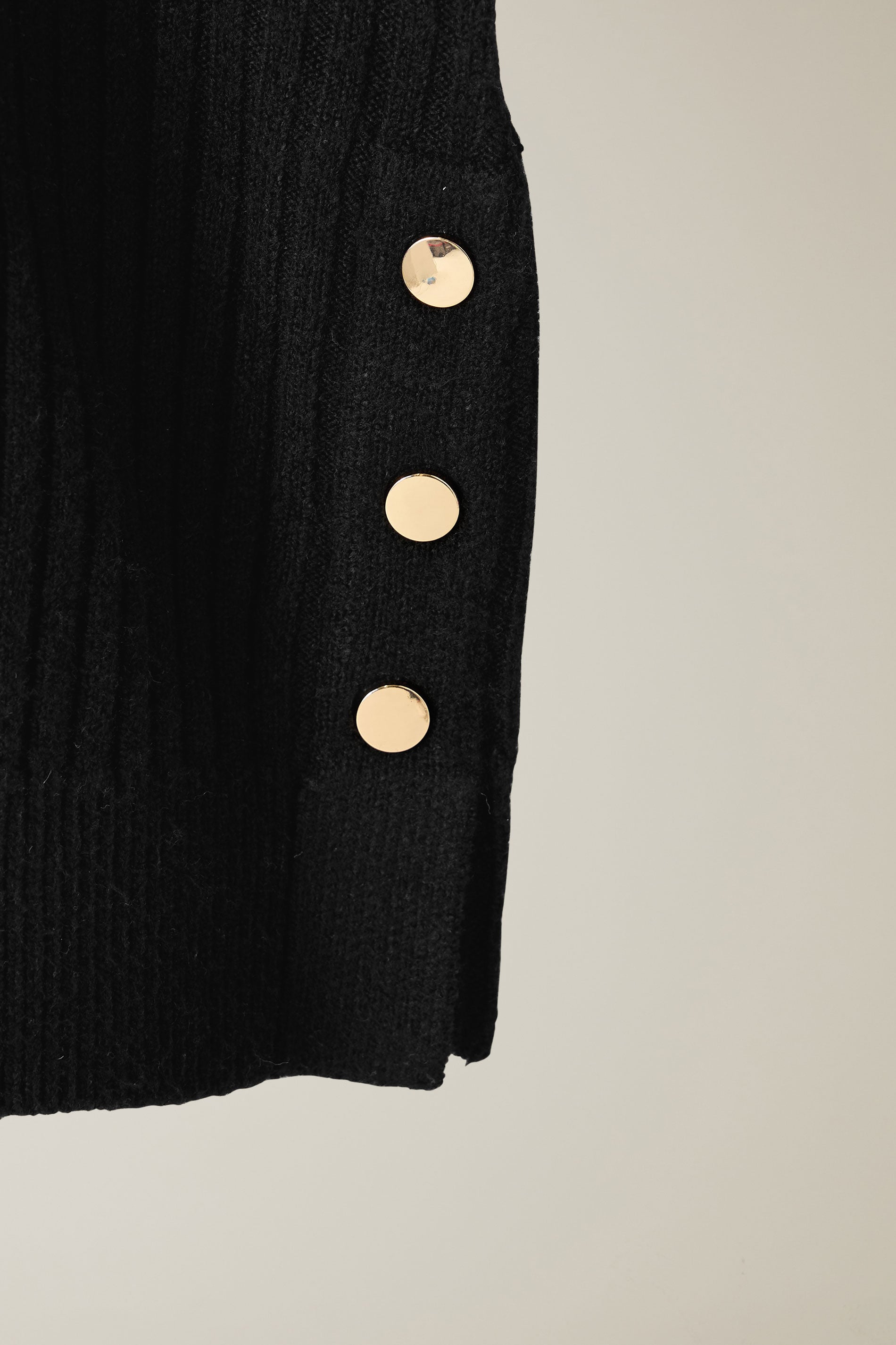 EVANS Plus Size Black Button Detail Knitted Vest | Evans  7