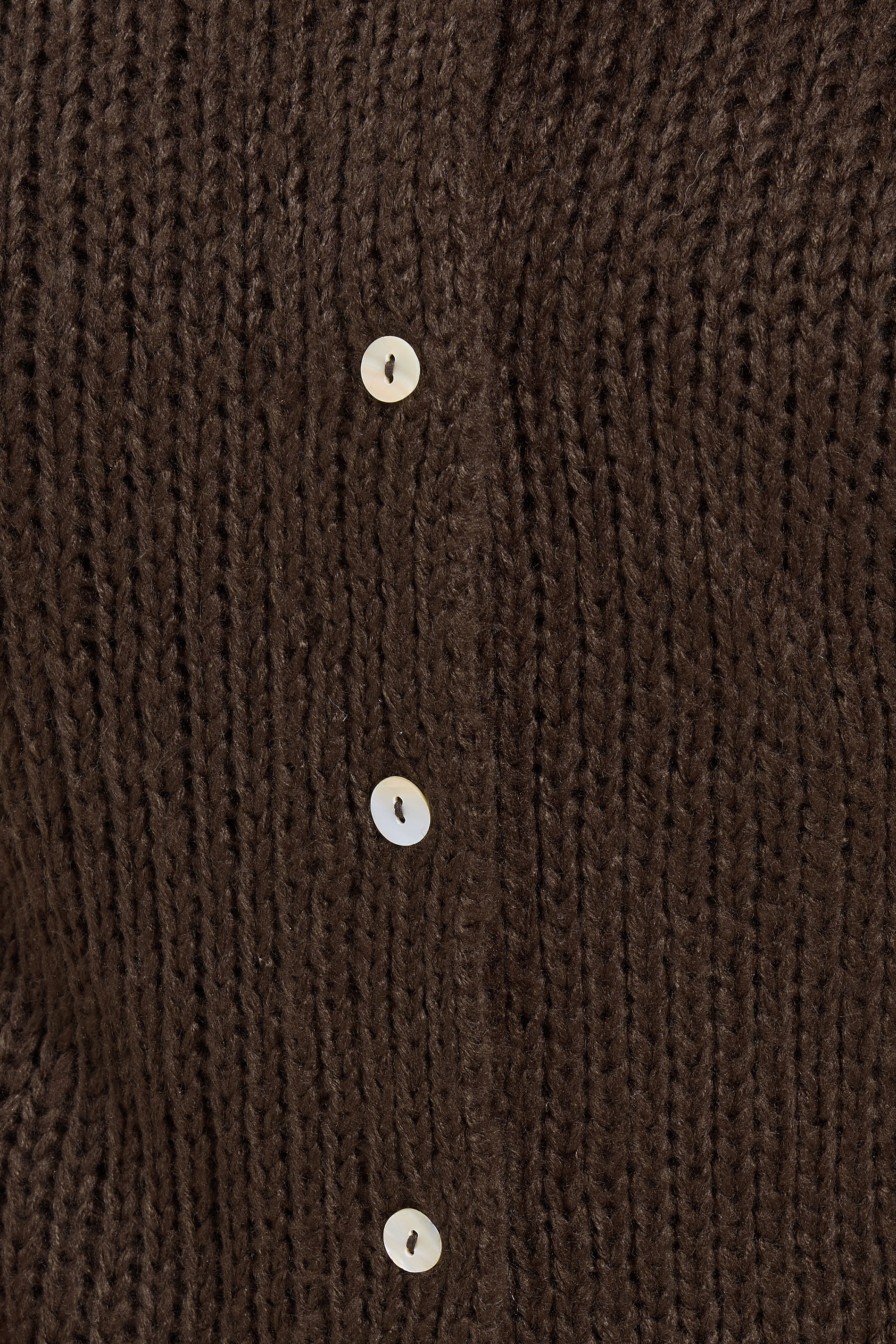 YOURS Plus Size Chocolate Brown Short Sleeve Cardigan Yours Clothing 4