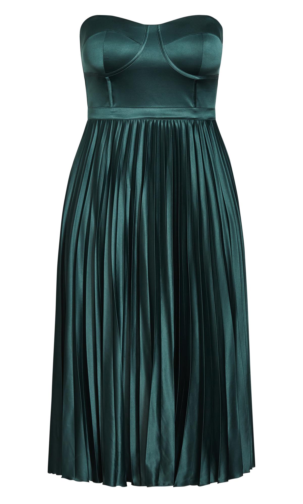 Ahanna Emerald Dress | Evans