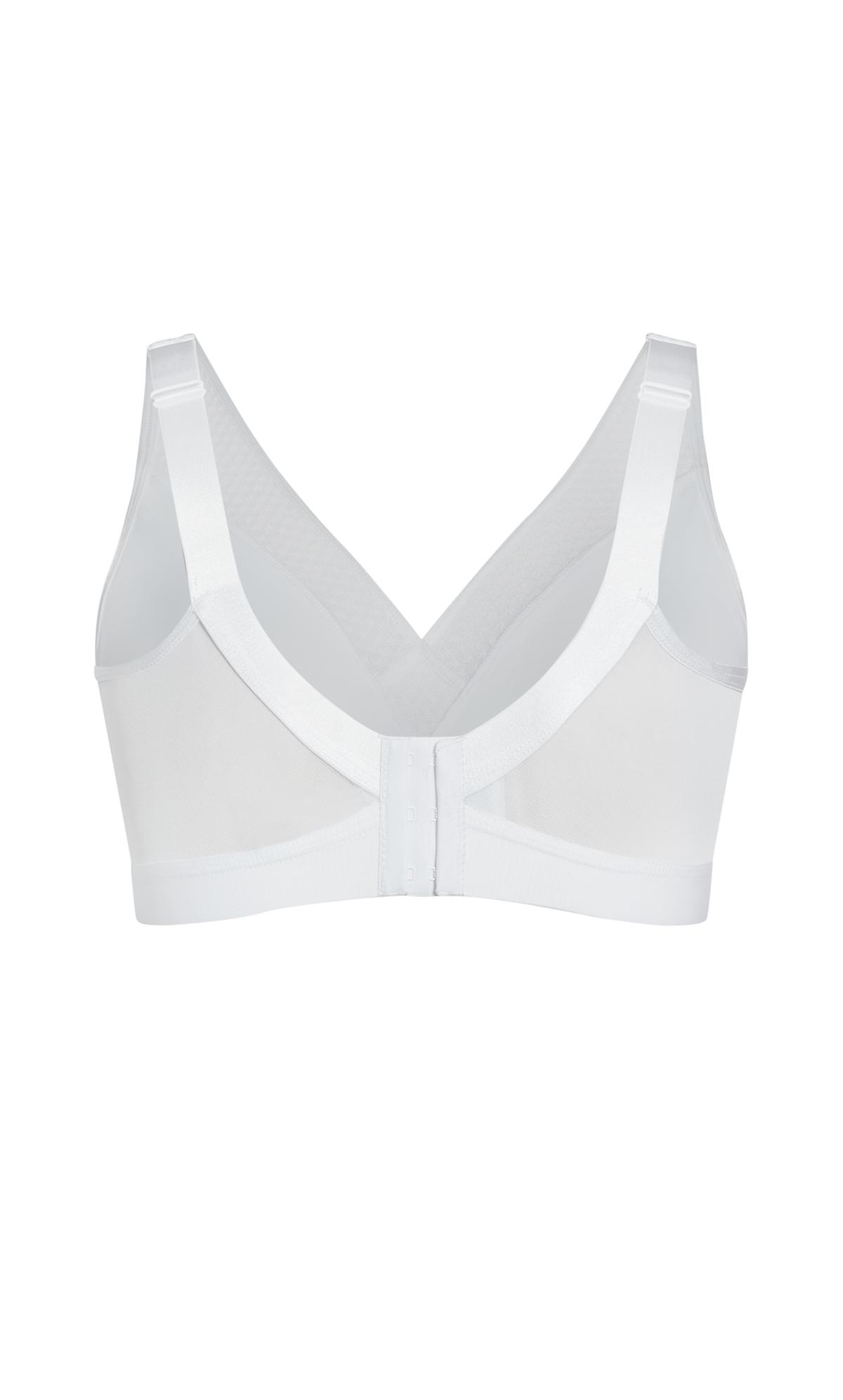 White Cooling Wire Free Bra
