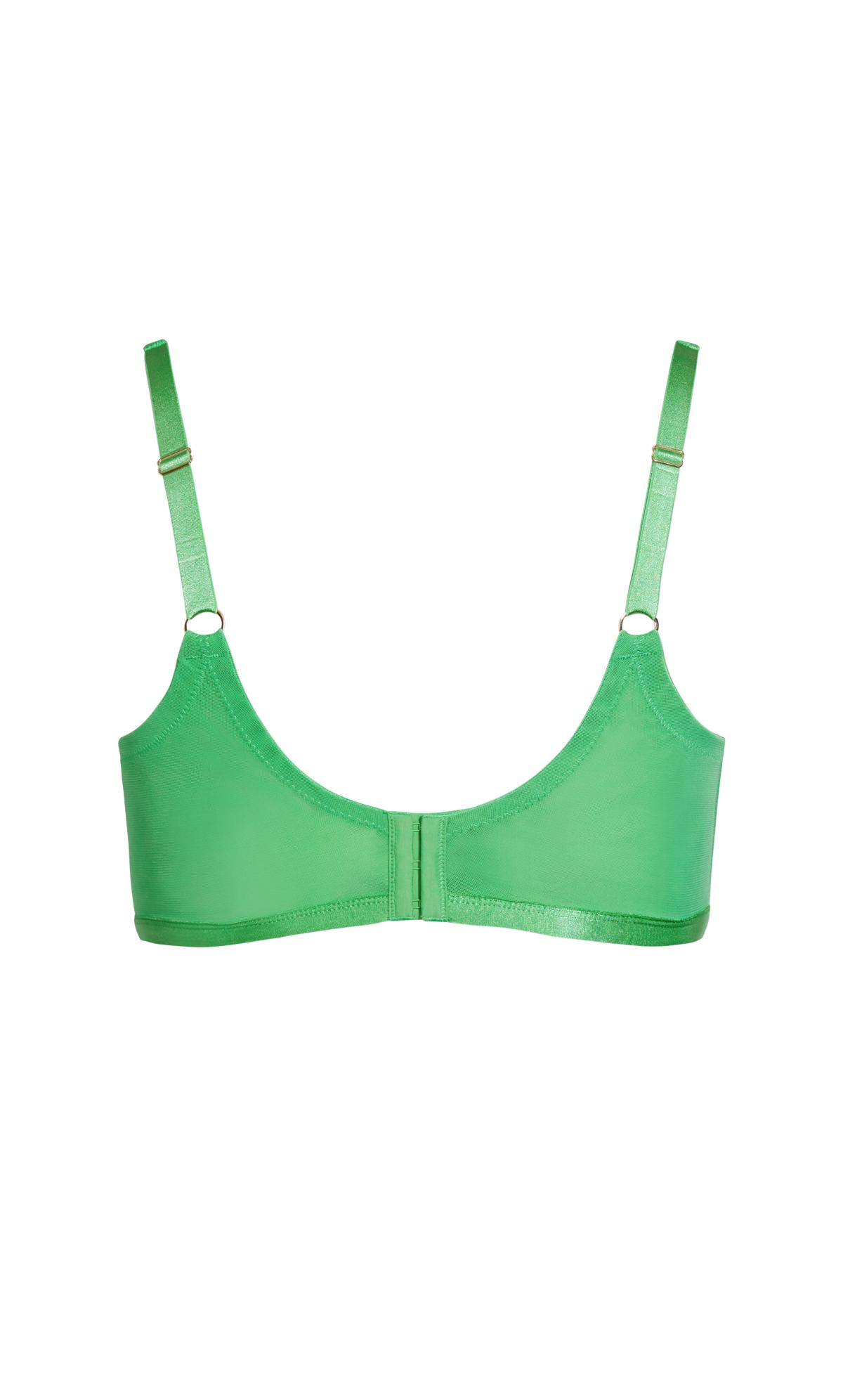 Evans Green Electra Underwire Bra | Evans