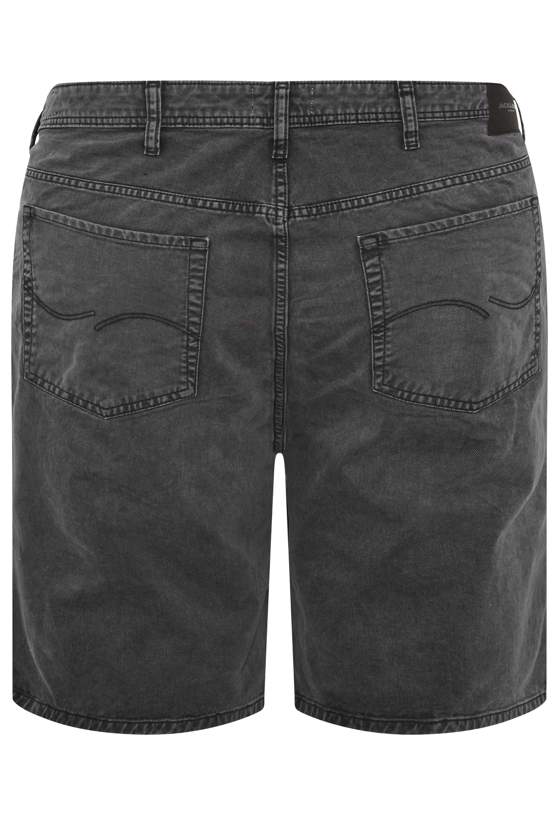 JACK & JONES Big & Tall Black Bronx Shorts | BadRhino 4