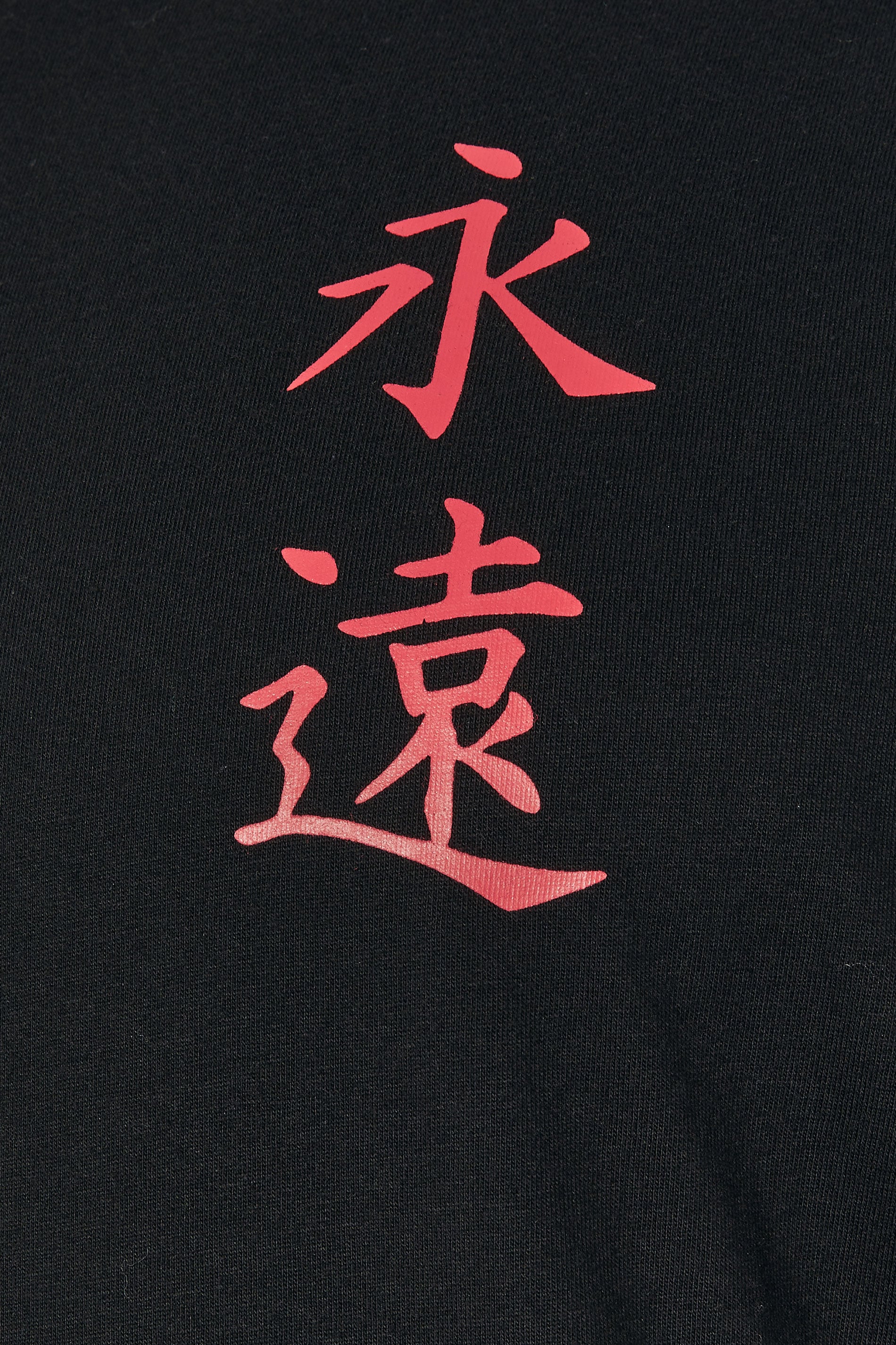 BadRhino Big & Tall Black Japanese Graphic T-Shirt | BadRhino 6