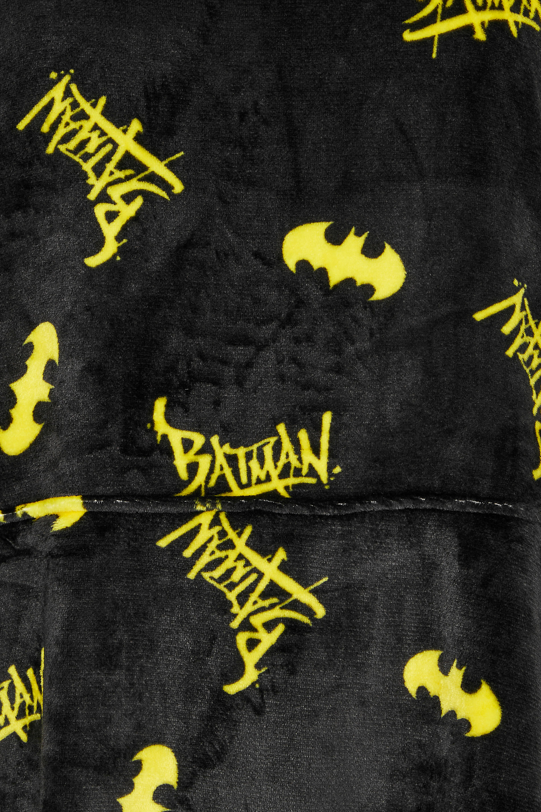 BadRhino Big & Tall Black Batman Blanket Hoodie | BadRhino 9