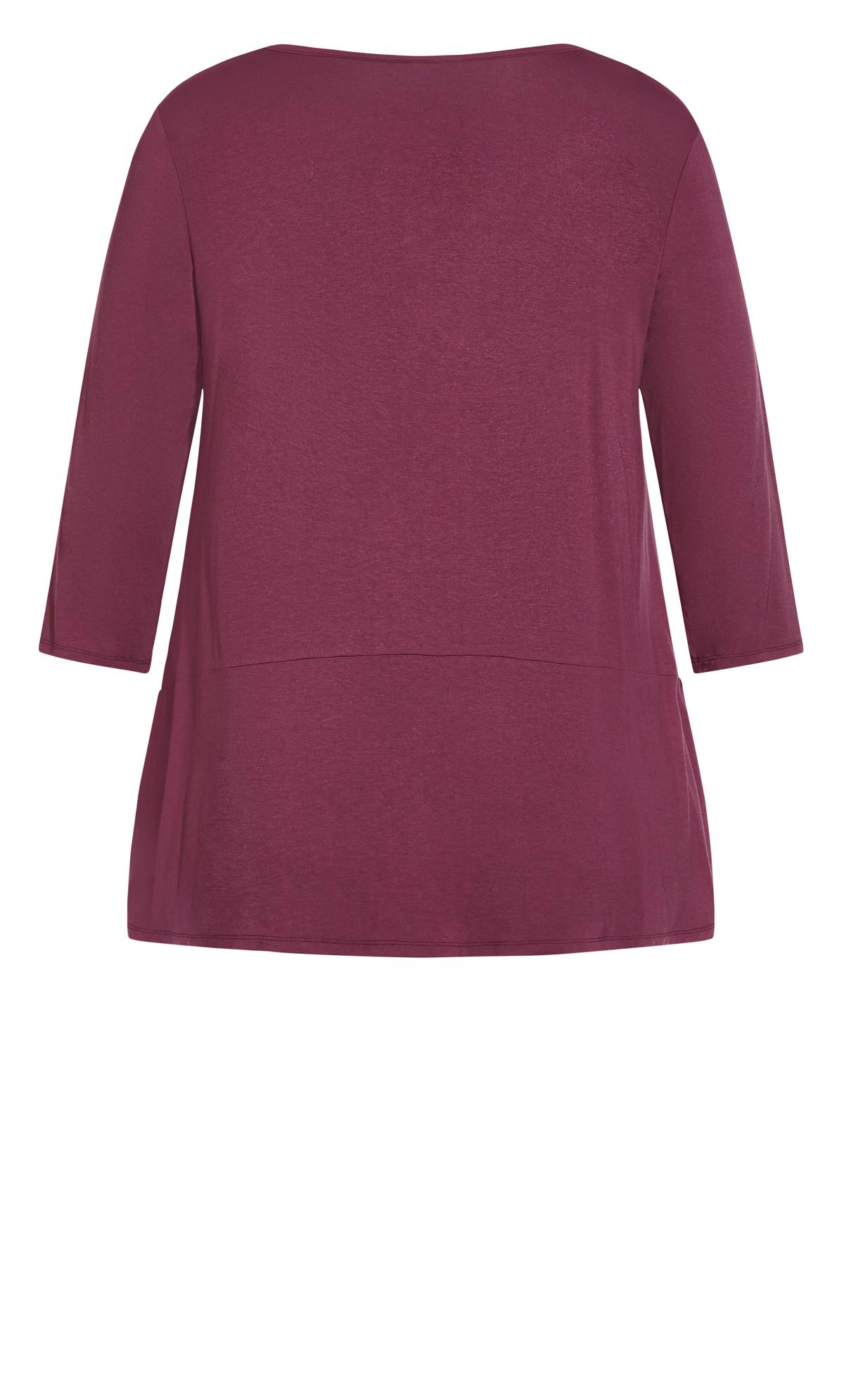 Evans Purple Heat Stud Plain Top 6