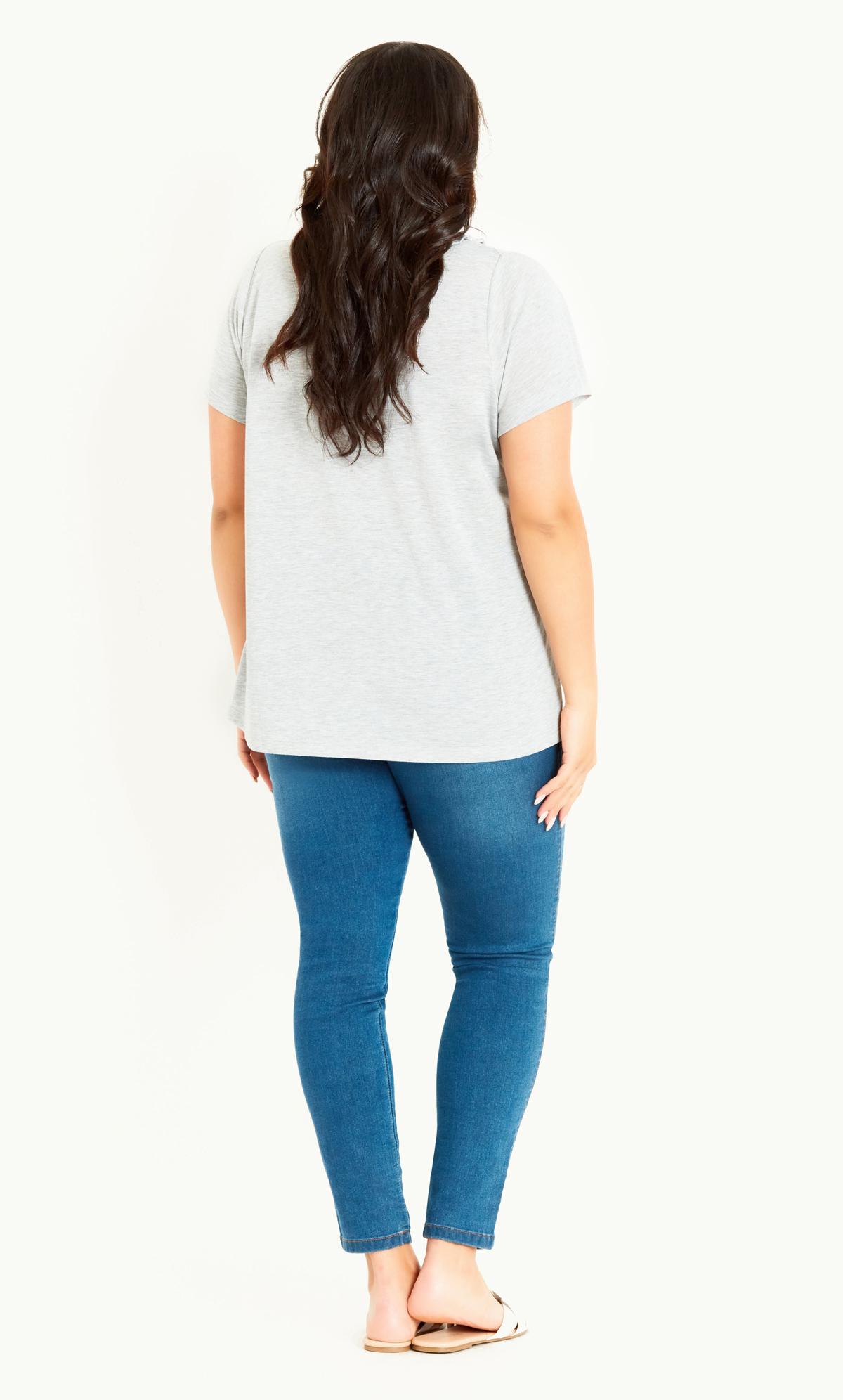 Collar Grey Top 4