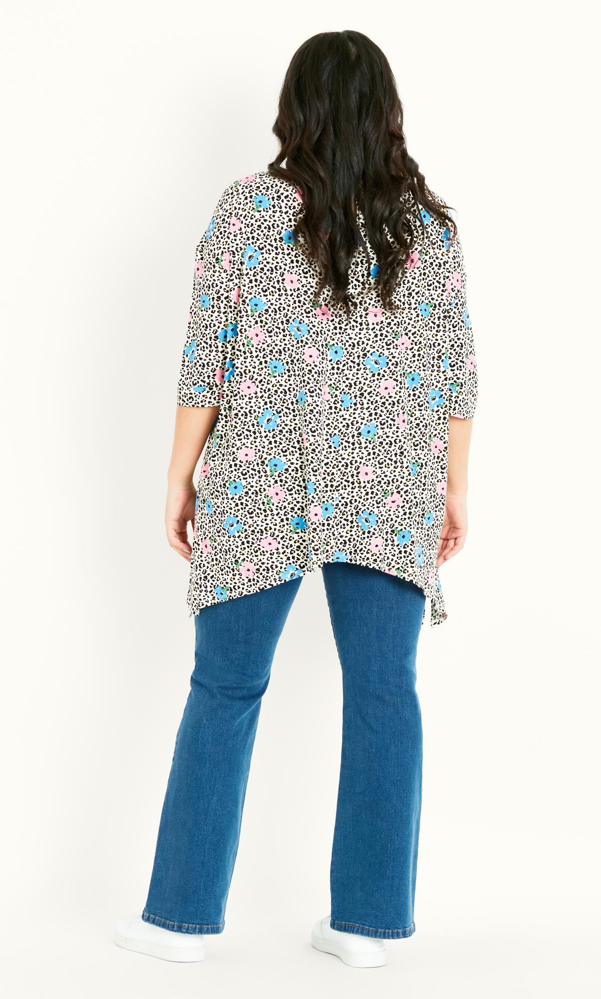 Floral Hanky Hem Yellow Top 5