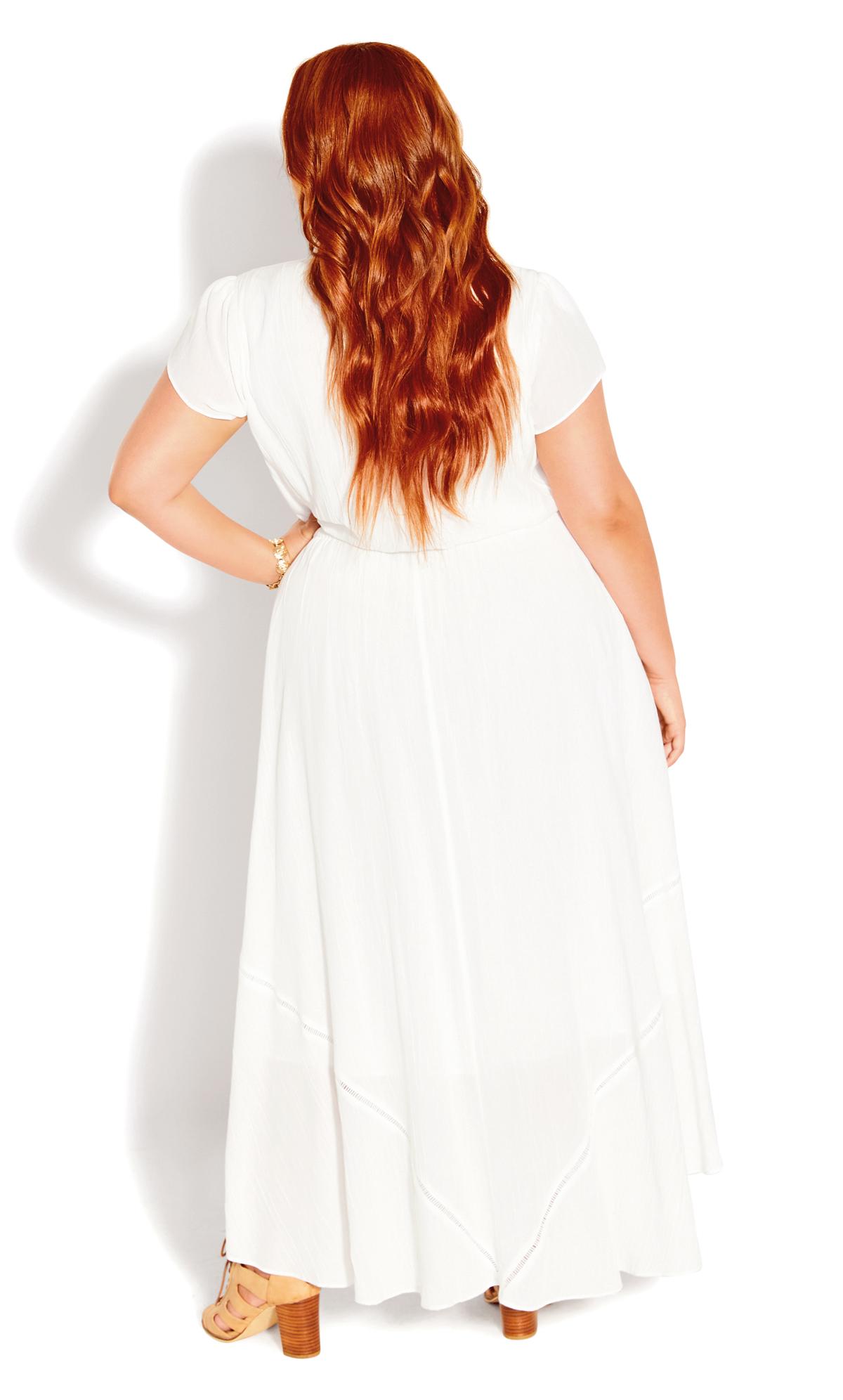 In Motion Ivory Maxi Dress 2