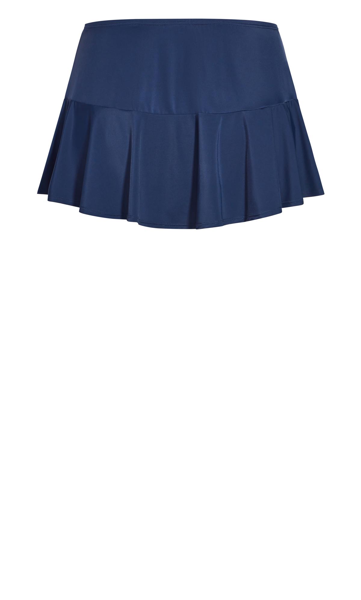 Evans Navy Swim Skirt Evans