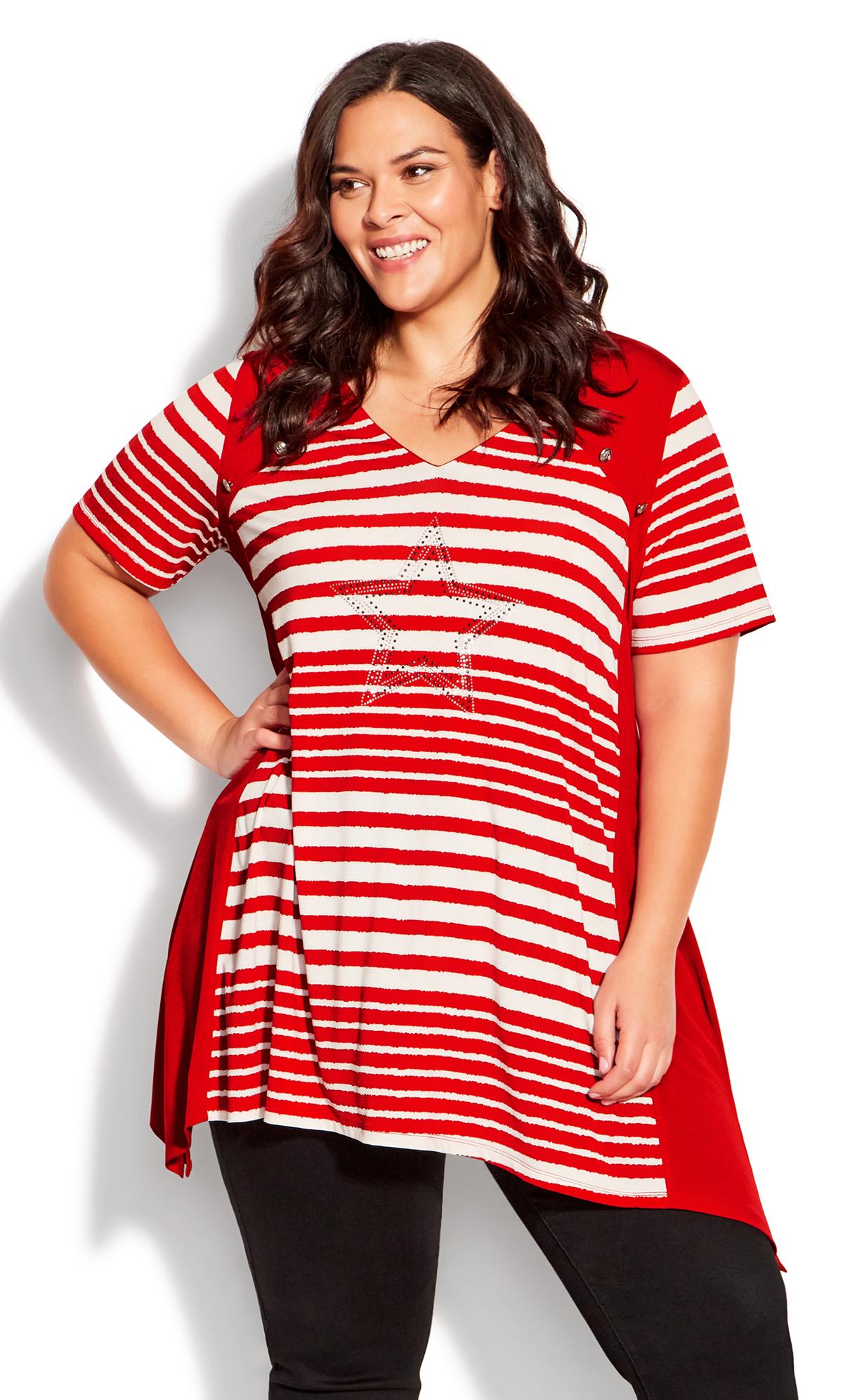 Karina Scarlet Tunic