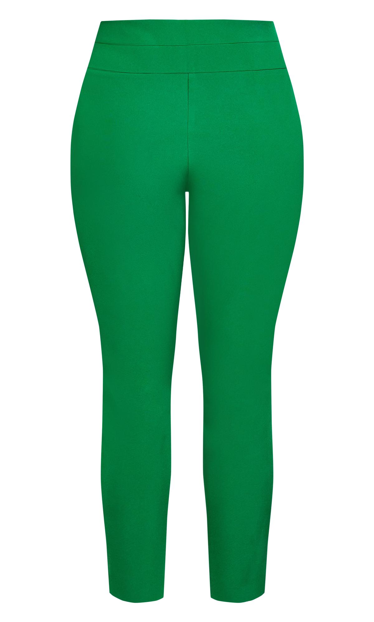 HIGH WAISTED CULOTTES - Apple green