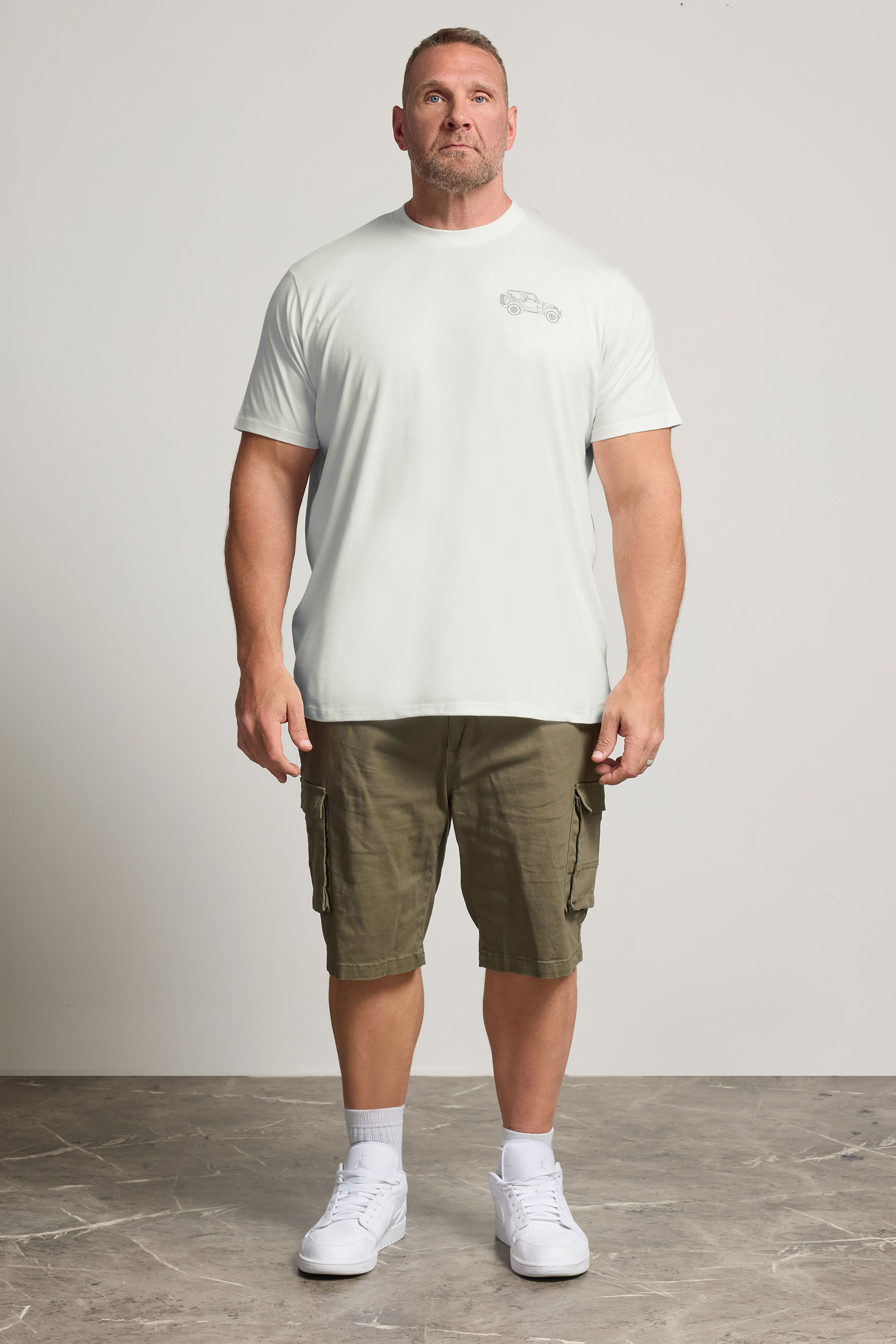 BadRhino White 'Forever Off-Roader' Tee | BadRhino 1