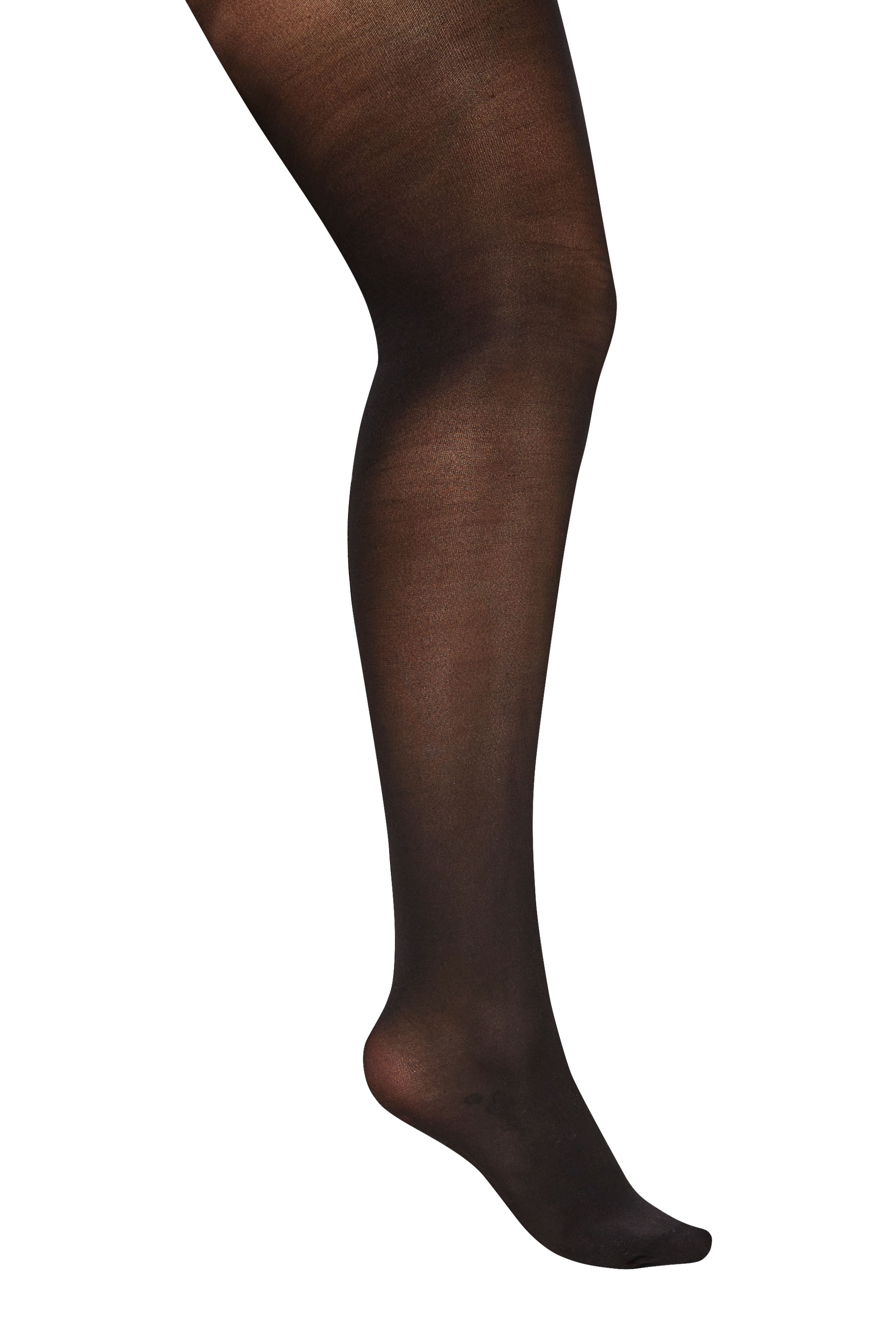 Plus Size Black 50 Denier Control Tights | Yours Clothing  3