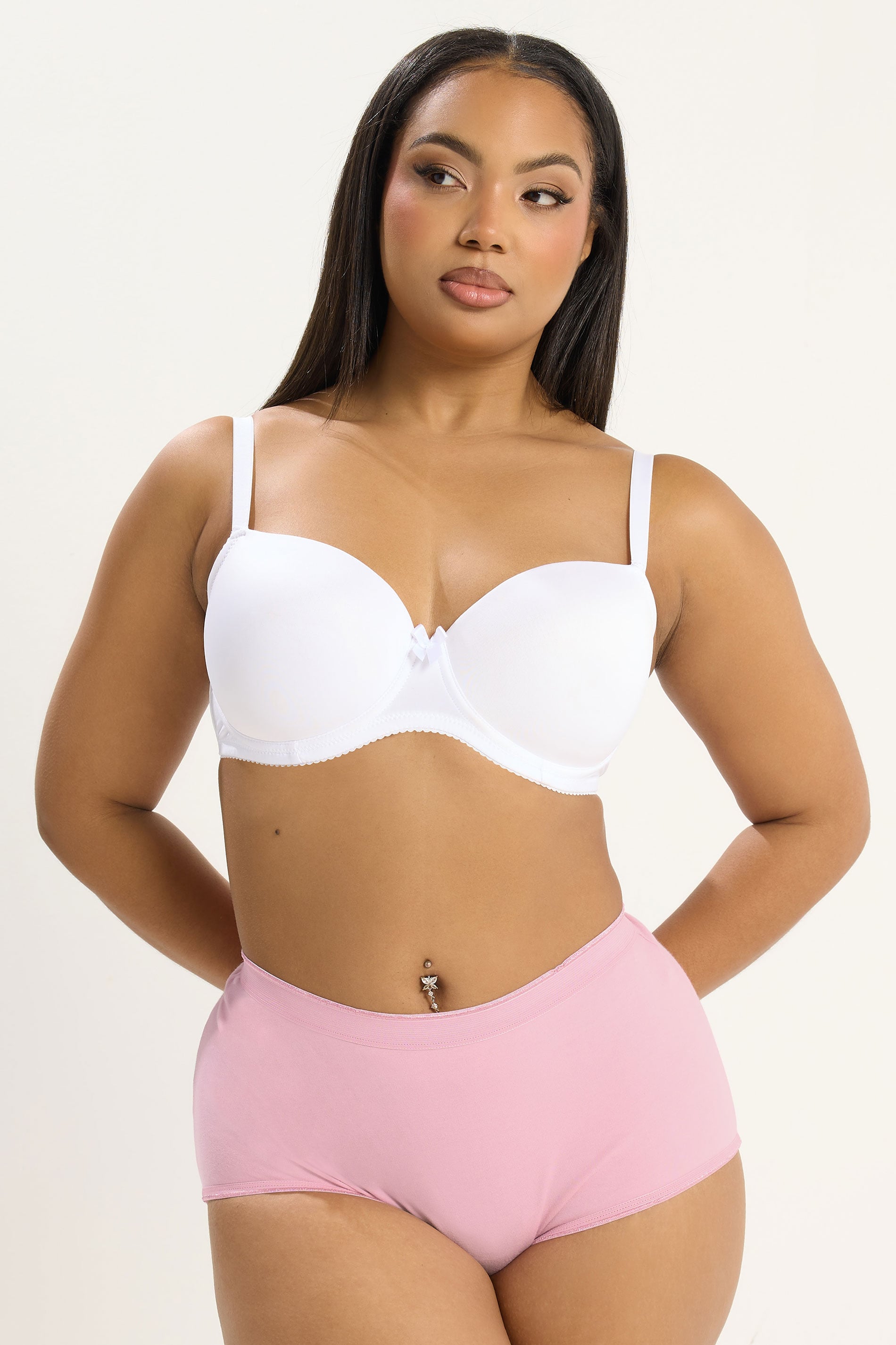 YOURSET 5 PACK Plus Size Blue Pastel Full Briefs | Yours Clothing 4