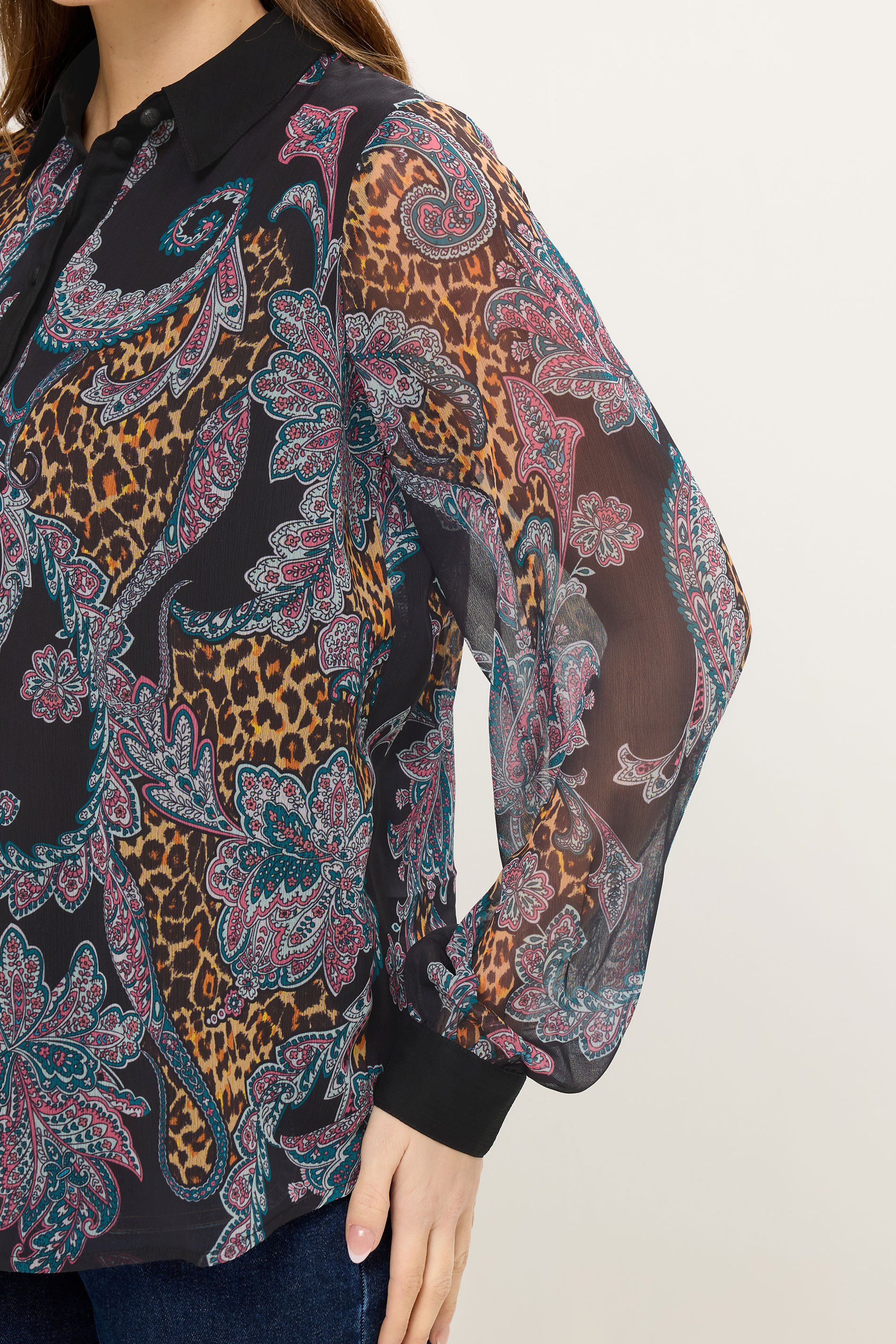 STAR Black Paisley Print Shirt | StarByJM 5