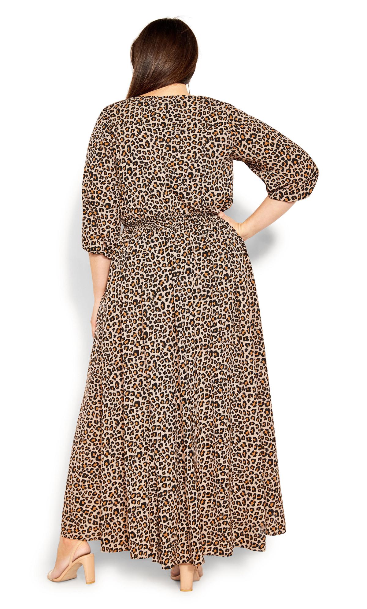 Desire Cheetah Print Maxi Dress 3