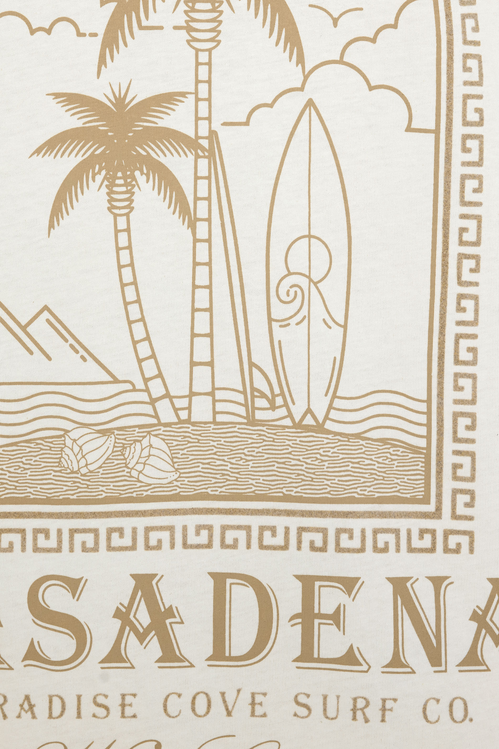 KAM Big & Tall White Pasedena Print T-Shirt | BadRhino 3