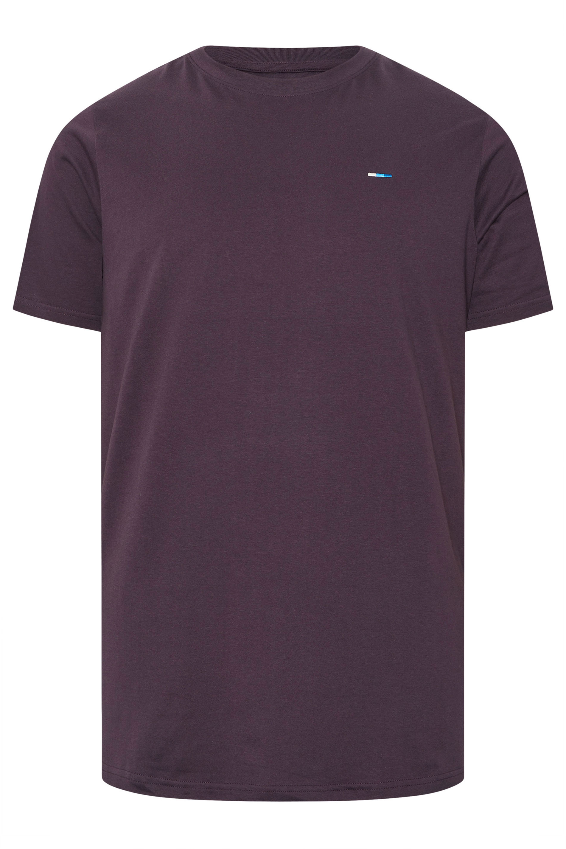 BadRhino Big & Tall Brown/Blue/Red/Green/Purple 5 Pack Core T-Shirts | BadRhino 15