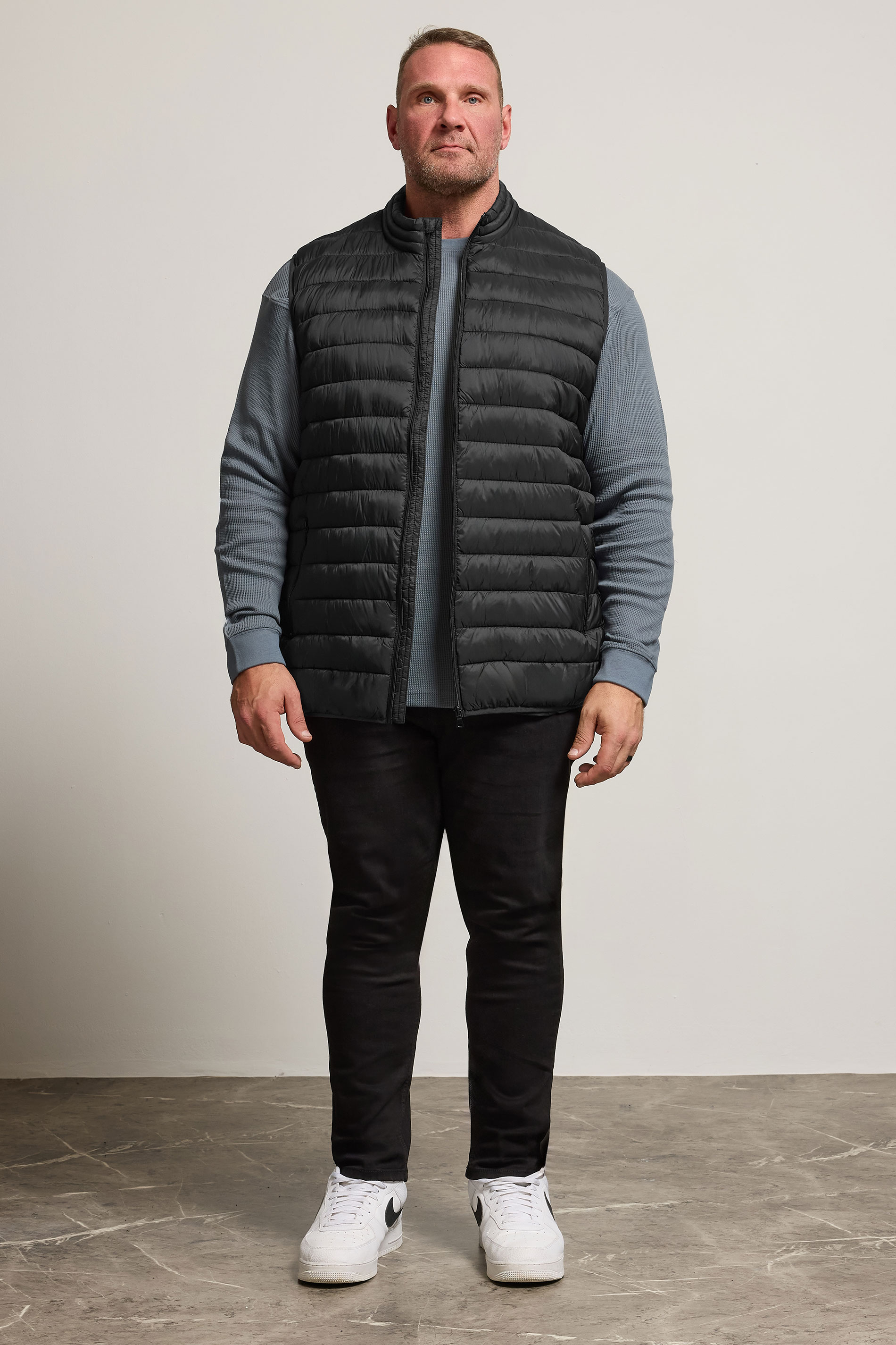 BadRhino Black Puffer Gilet | BadRhino 1