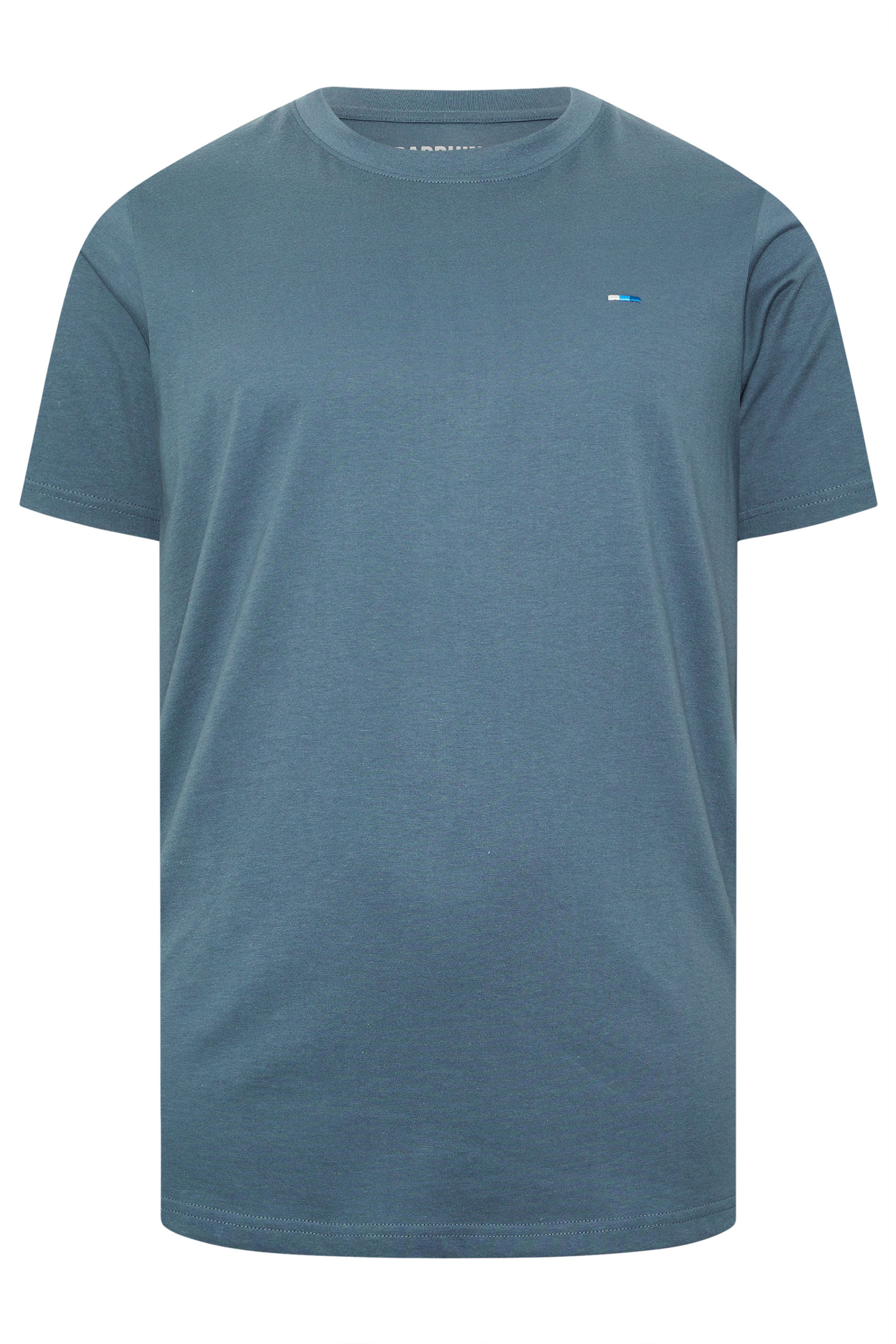 BadRhino Big & Tall 5 PACK Black/Green/Off White/Brown/Blue Extra Long T-Shirts 8