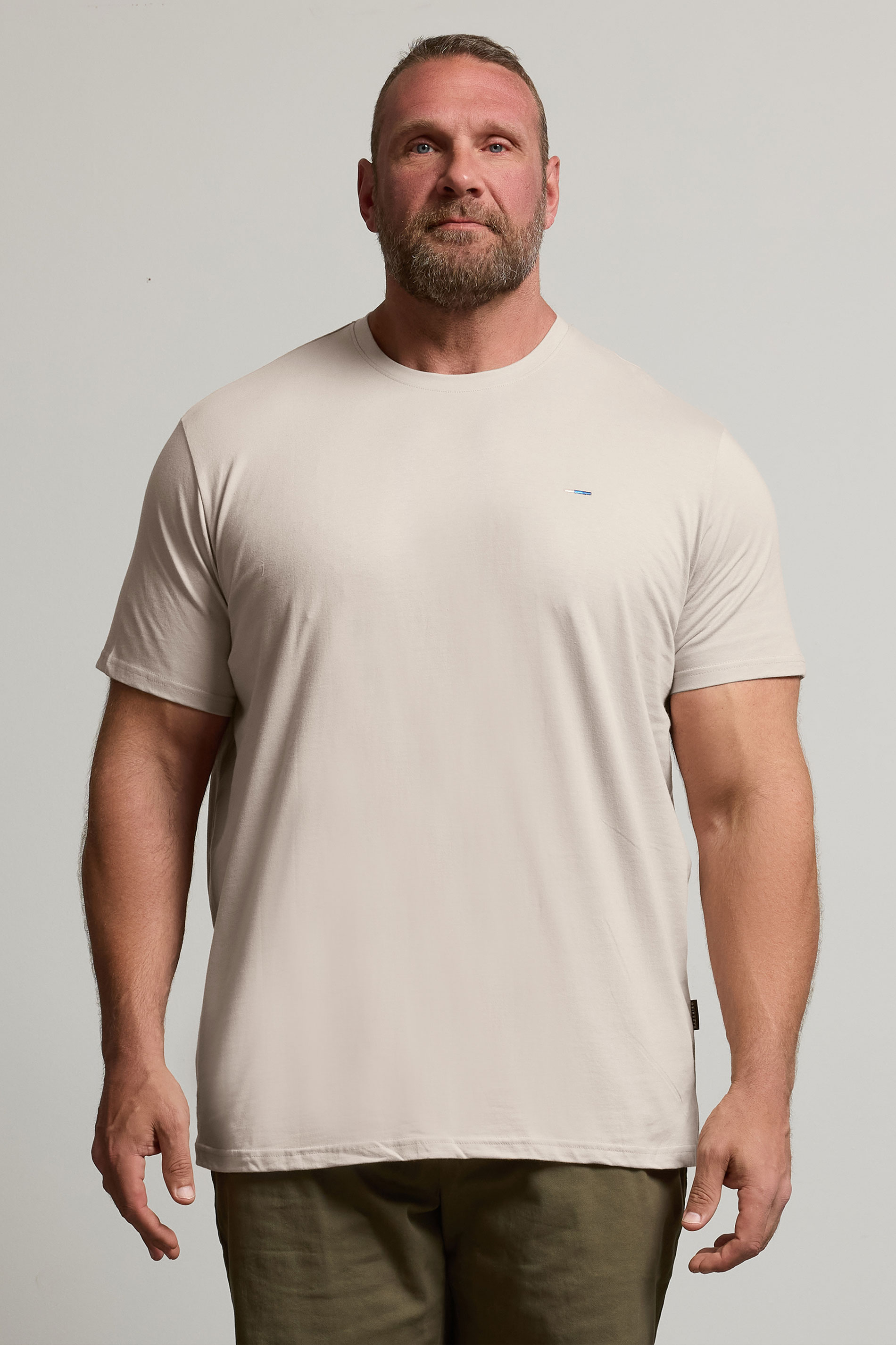 BadRhino Big & Tall Cream Core T-shirt  1