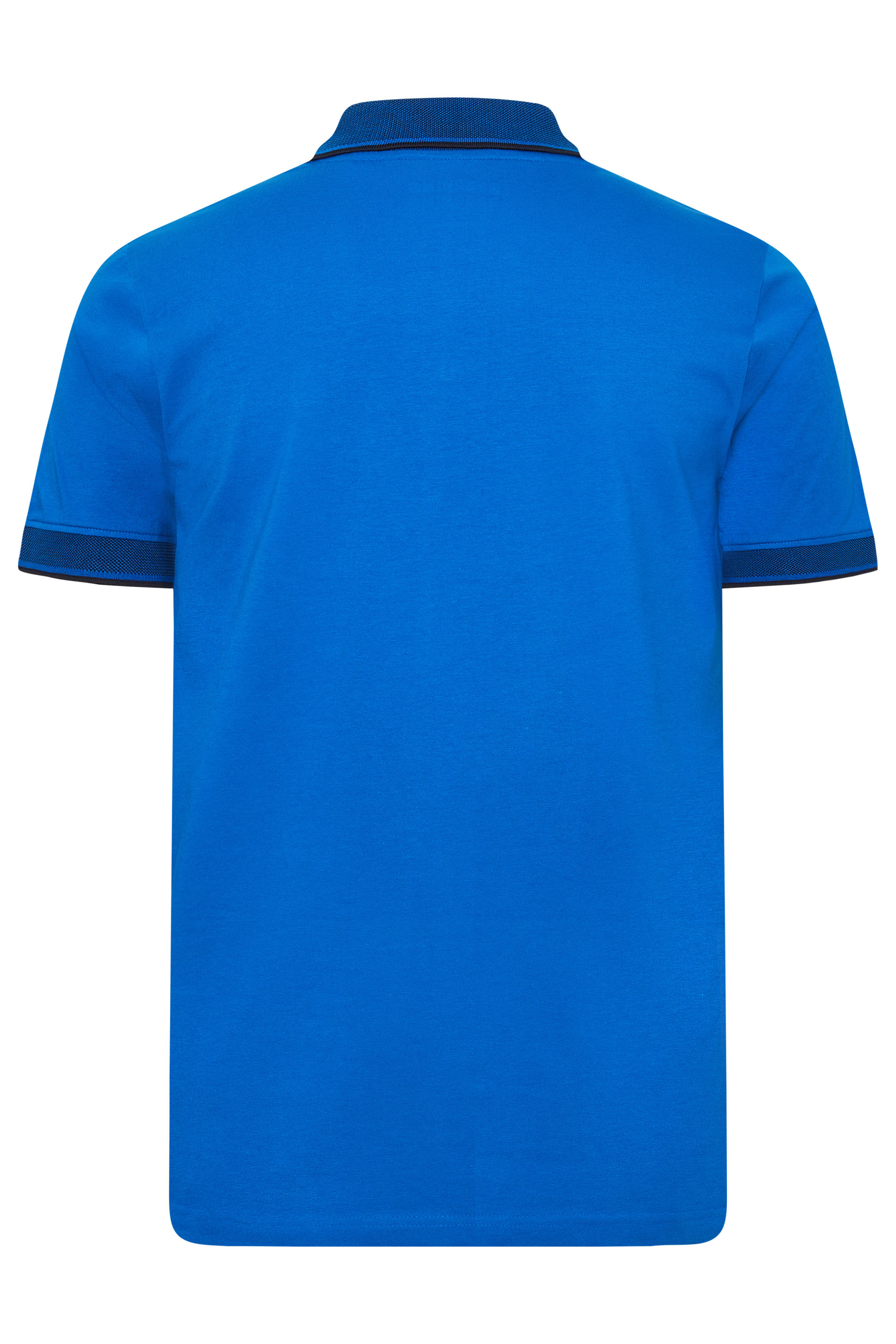 BadRhino Big & Tall Blue Chambray Pocket Polo Shirt | BadRhino 6