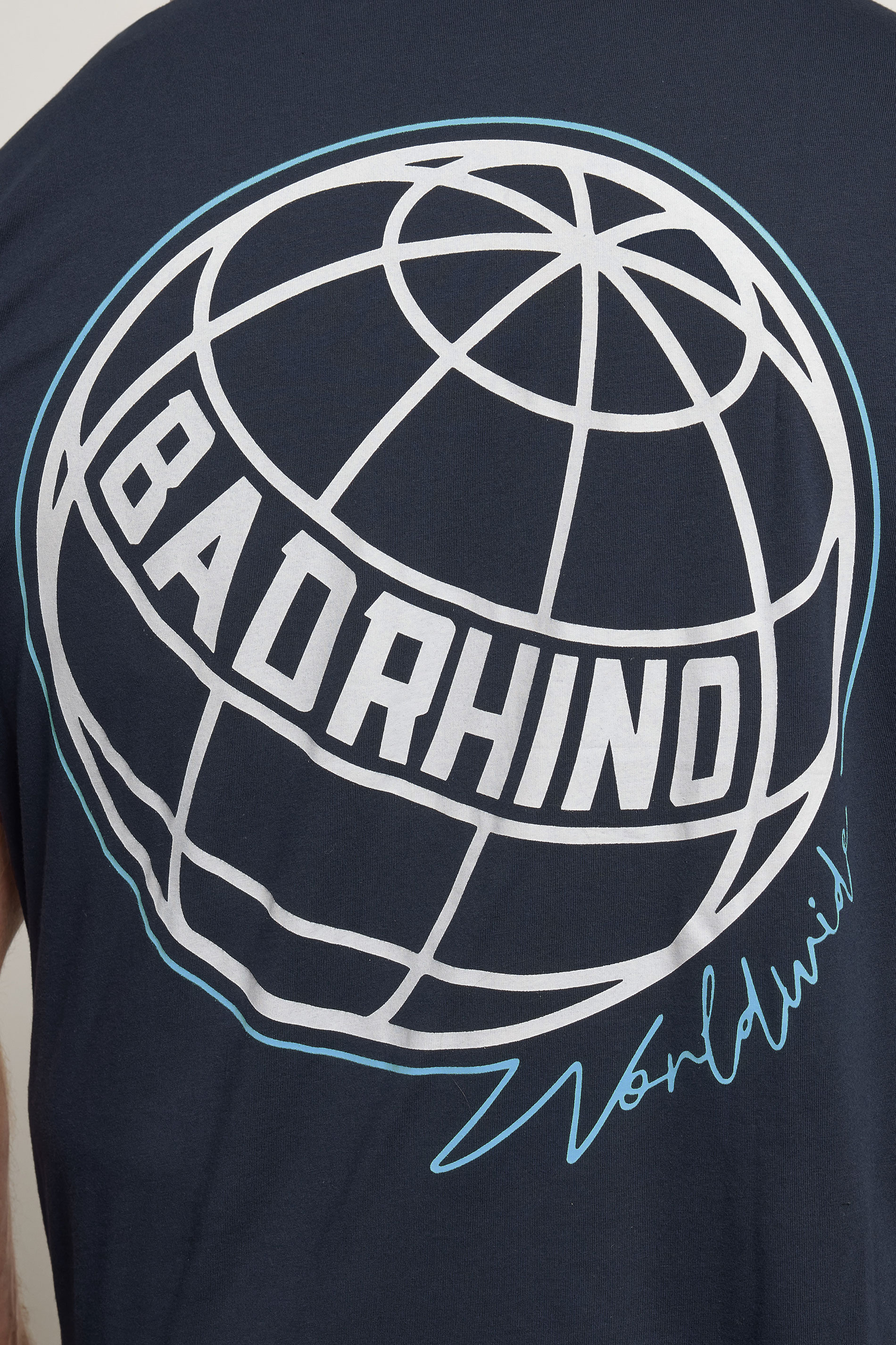 BadRhino Big & Tall 3 PACK Black & Navy Blue Worldwide Graphic T-Shirts | BadRhino 6