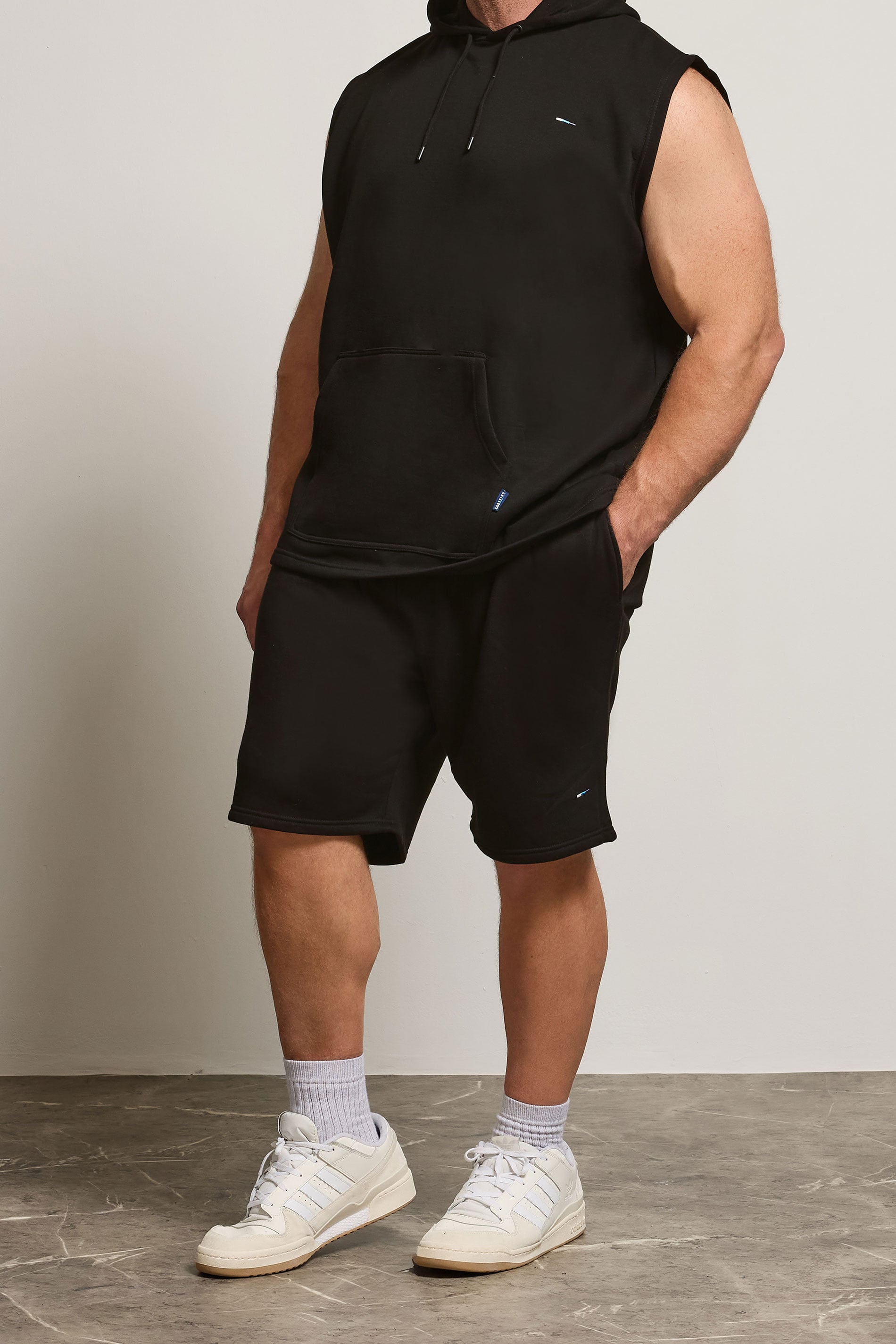 BadRhino Black Essential Jogger Shorts | BadRhino 3