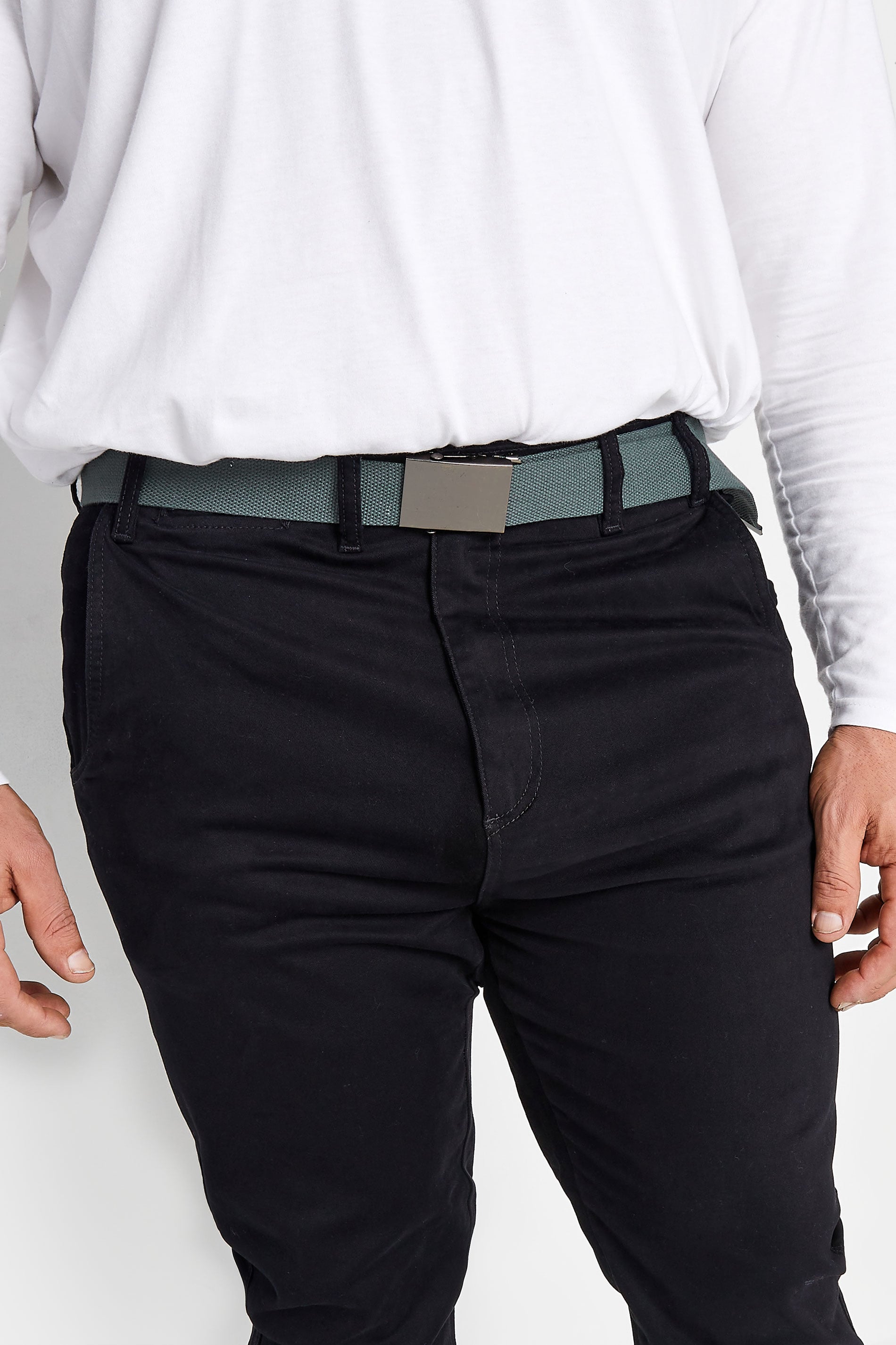 D555 Charcoal Grey Webbing Belt | BadRhino  3