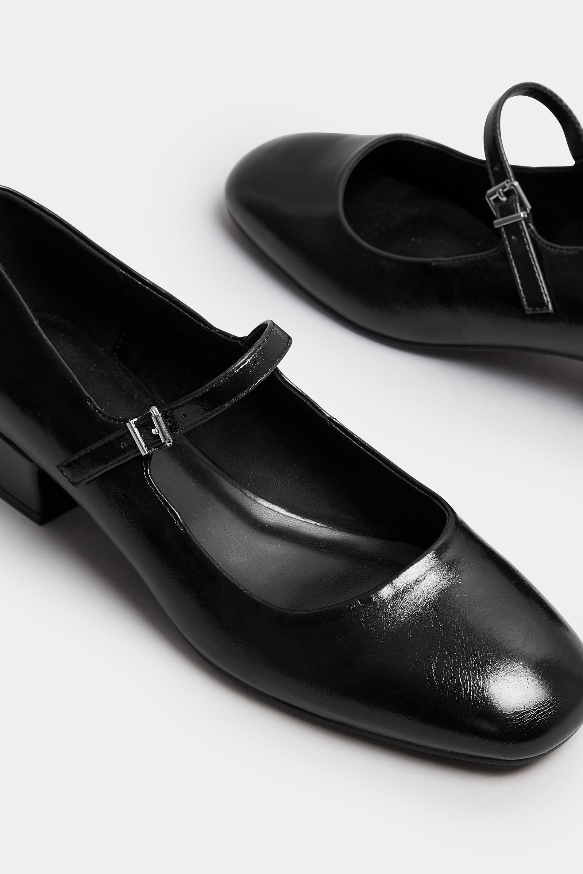 LTS Black Mary Jane Heels In Standard Fit | Long Tall Sally 5
