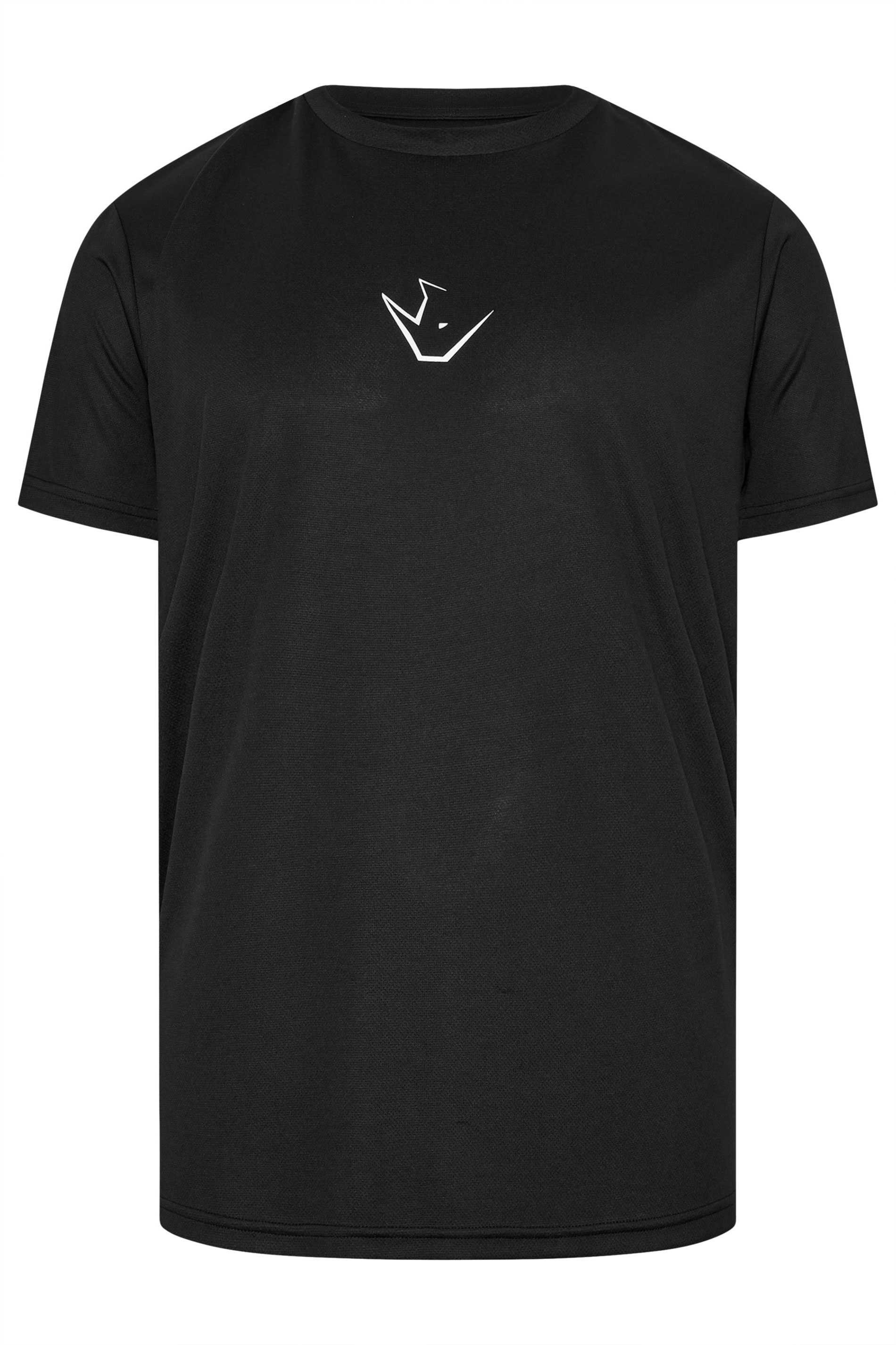 IronRhino Big & Tall Black Performance T-Shirt | BadRhino 6