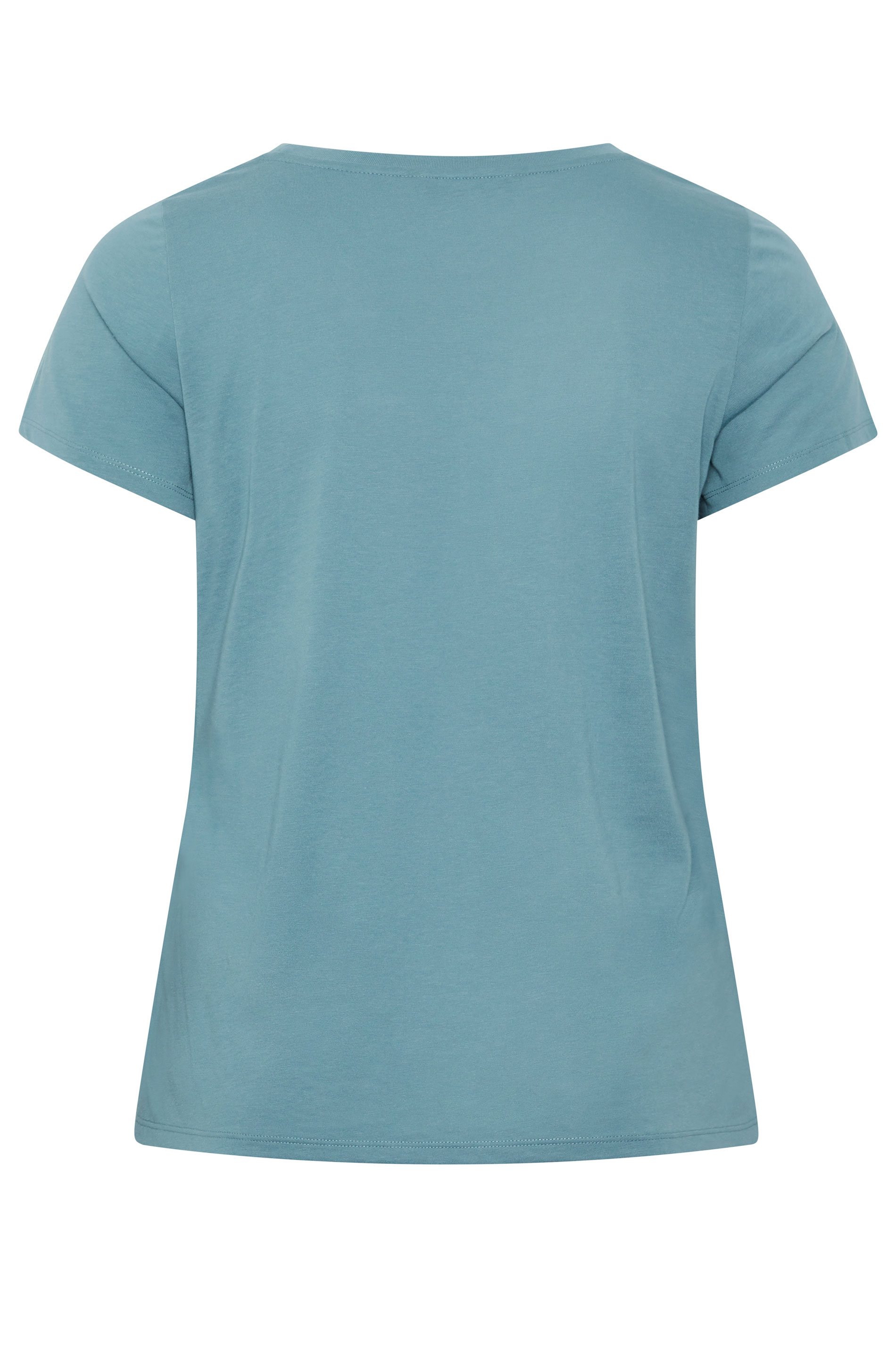 YOURSET 2 PACK Plus Size Blue & Grey Core T-Shirts | Yours Clothing 9